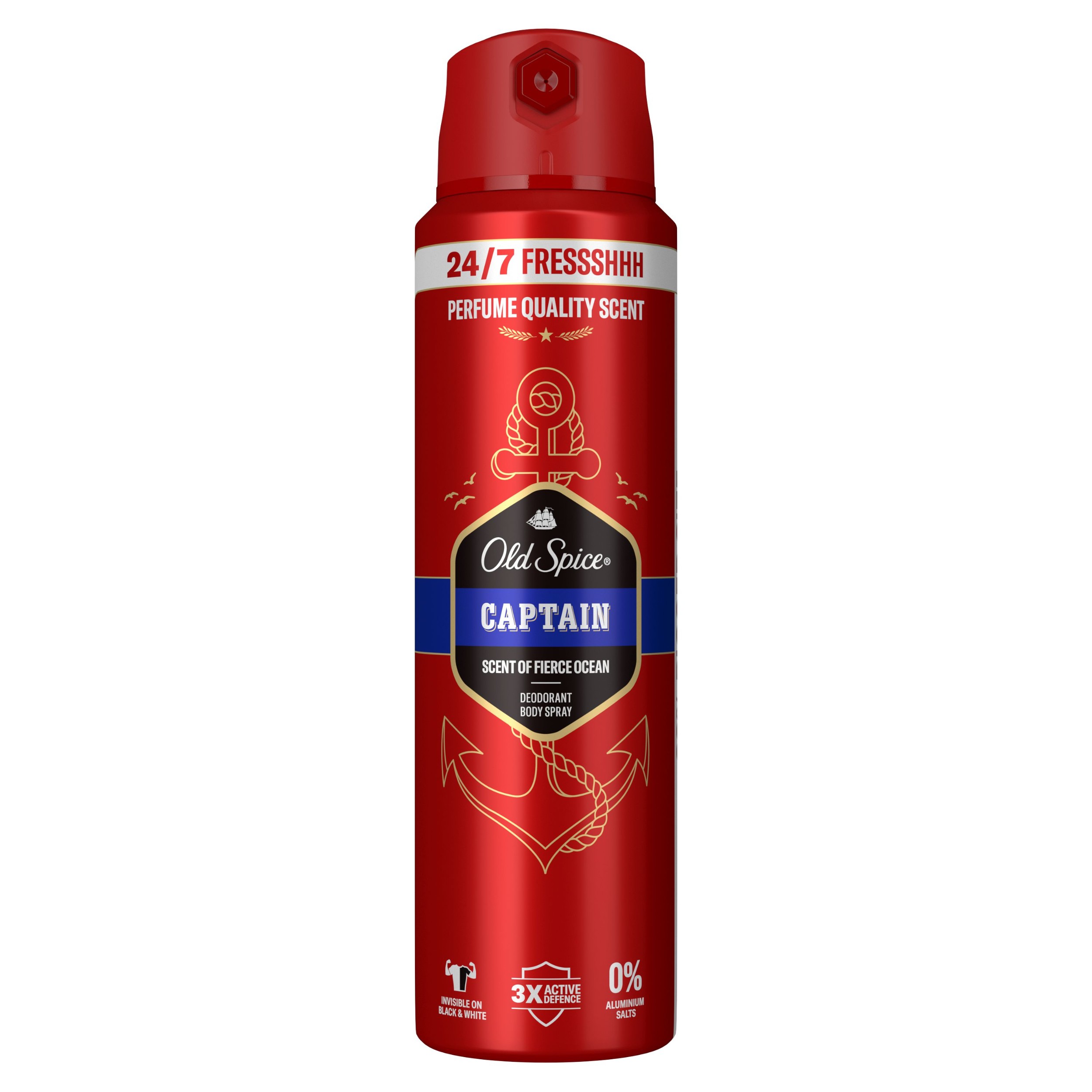 Drogerie a kosmetika - Old Spice Deodorant Spreji Captain 200ml