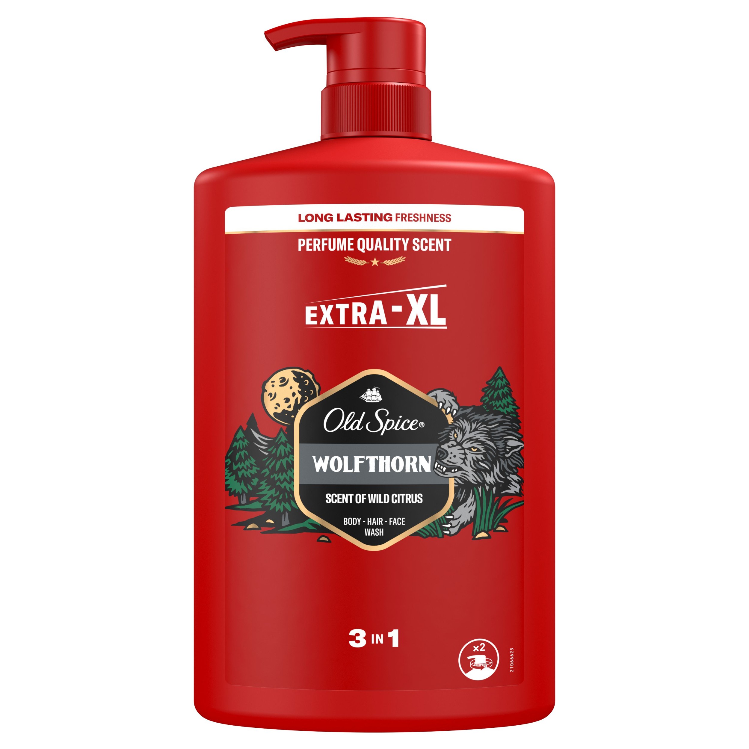 Drogerie a kosmetika - Old Spice Sprchový Gel Wolfthorn 1000ml