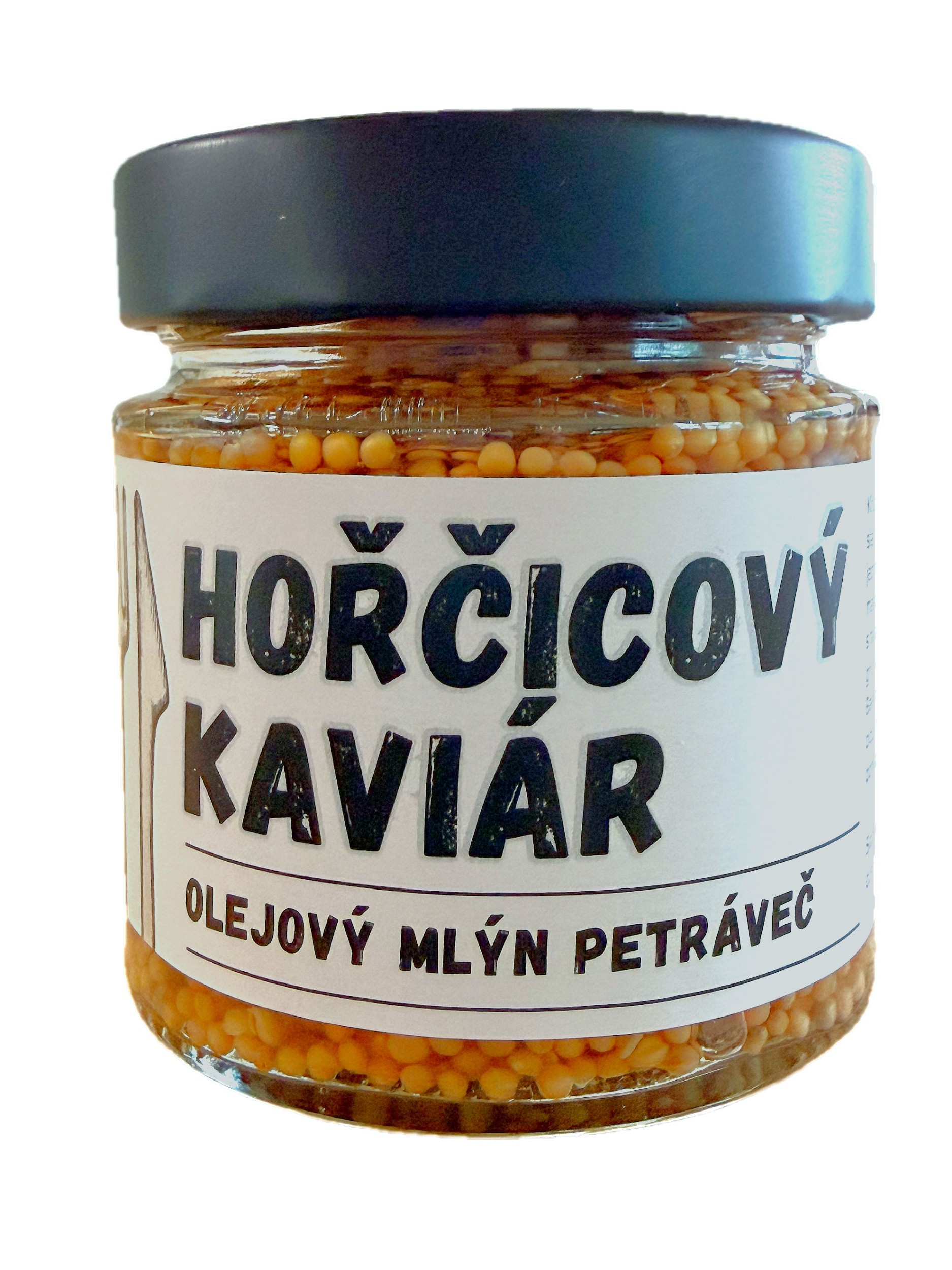 Trvanlivé potraviny - Olejový mlýn Petráveč Hořčicový kaviár 170g