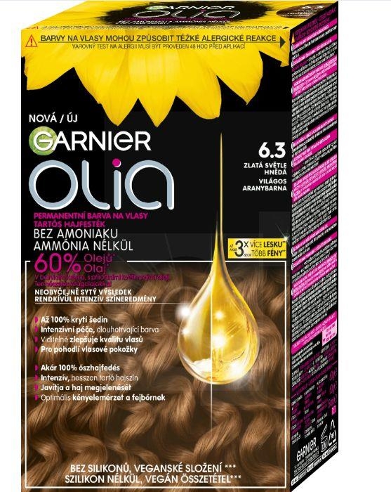 Drogerie a kosmetika - Olia FR 6.3 Gold Light Brown 232g