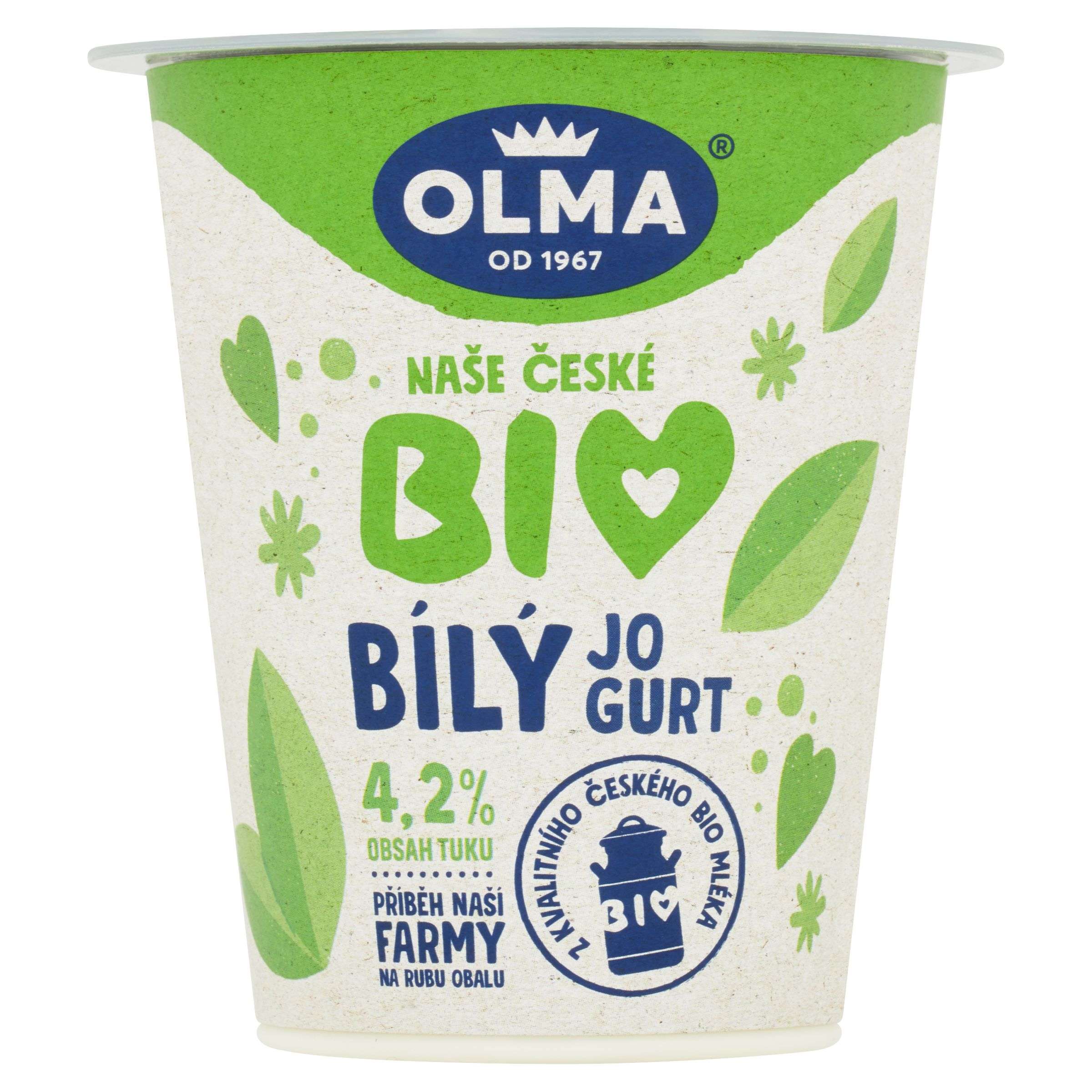 Mléčné a chlazené - Olma BIO bílý jogurt 150 g
