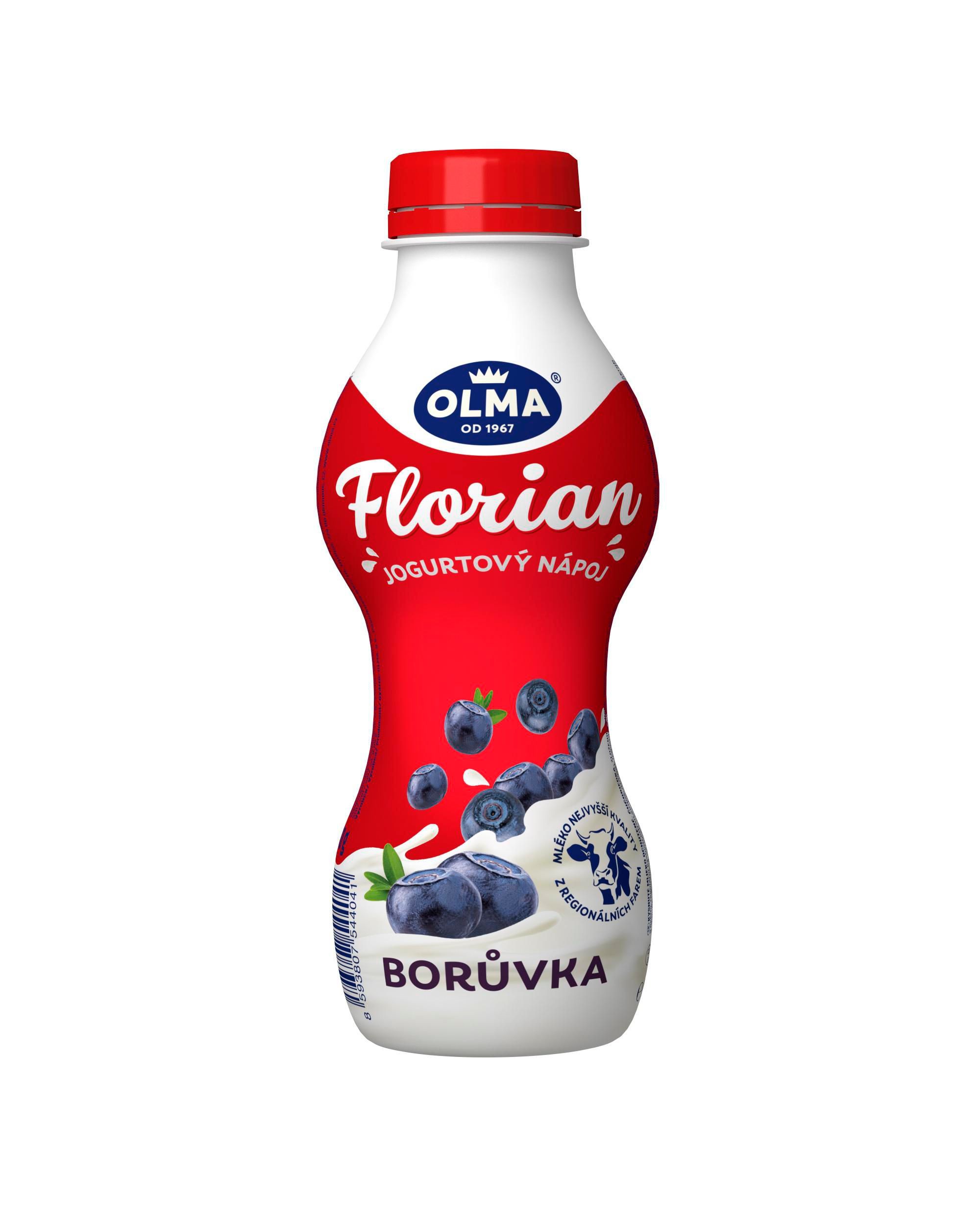 Mléčné a chlazené - Olma Florian Drink borůvka 400 g