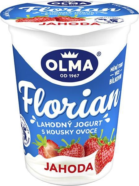 Mléčné a chlazené - Olma Florian jogurt jahoda 150 g