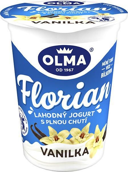 Mléčné a chlazené - Olma Florian jogurt vanilkový 2,3% 150 g