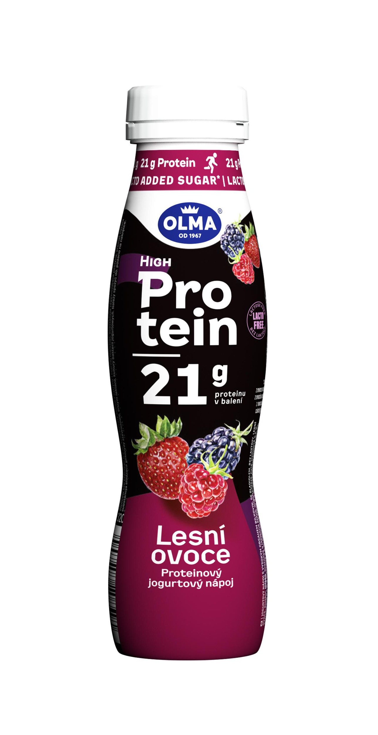 Mléčné a chlazené - Olma HIGH Protein nápoj lesní ovoce 320g
