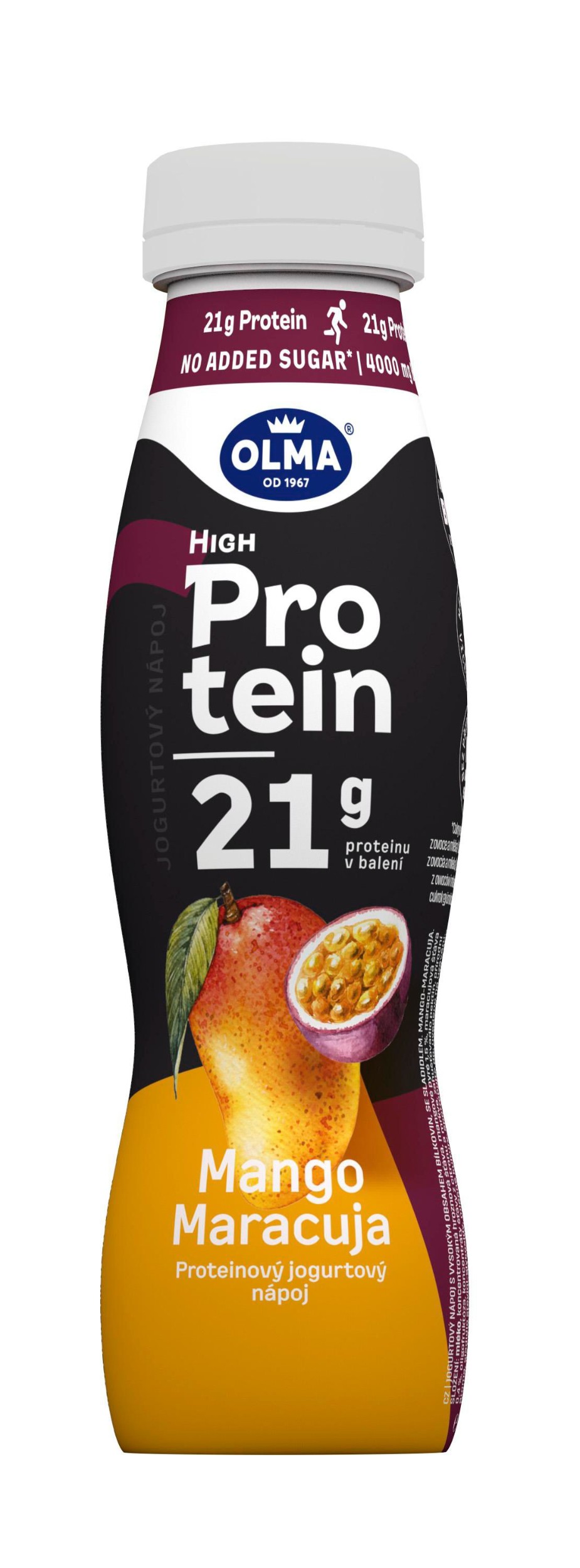 Mléčné a chlazené - Olma Protein skyr nápoj broskev,mango,maracuja 320 g