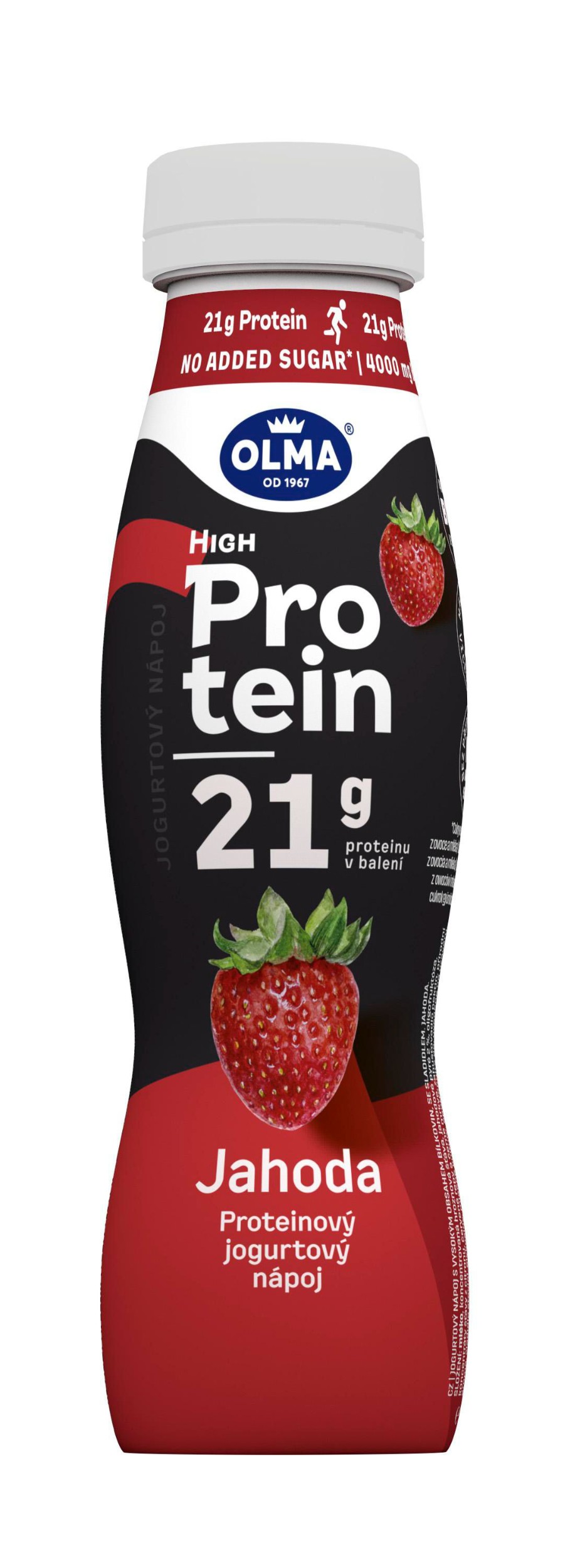 Mléčné a chlazené - Olma Protein skyr nápoj jahoda 320 g