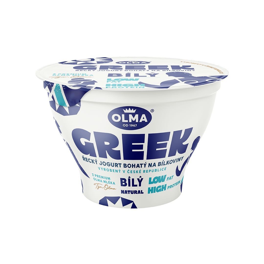 Mléčné a chlazené - Olma Řecký jogurt bílý 140g
