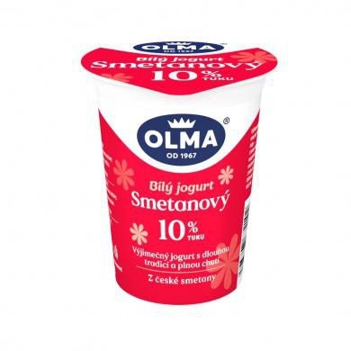 Mléčné a chlazené - Olma Smetanový bílý jogurt 10% 150 g