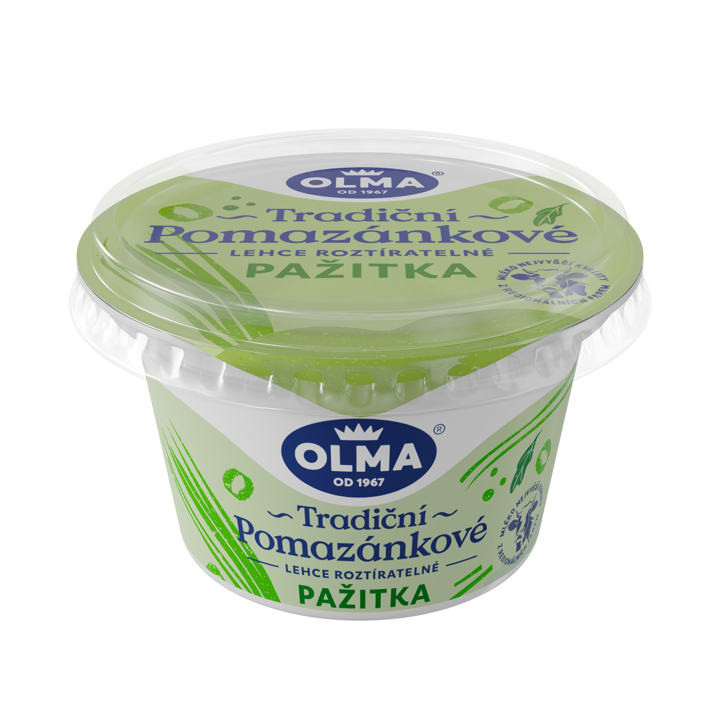 Mléčné a chlazené - Olma Tradiční pomazánkové pažitka 32% 150g