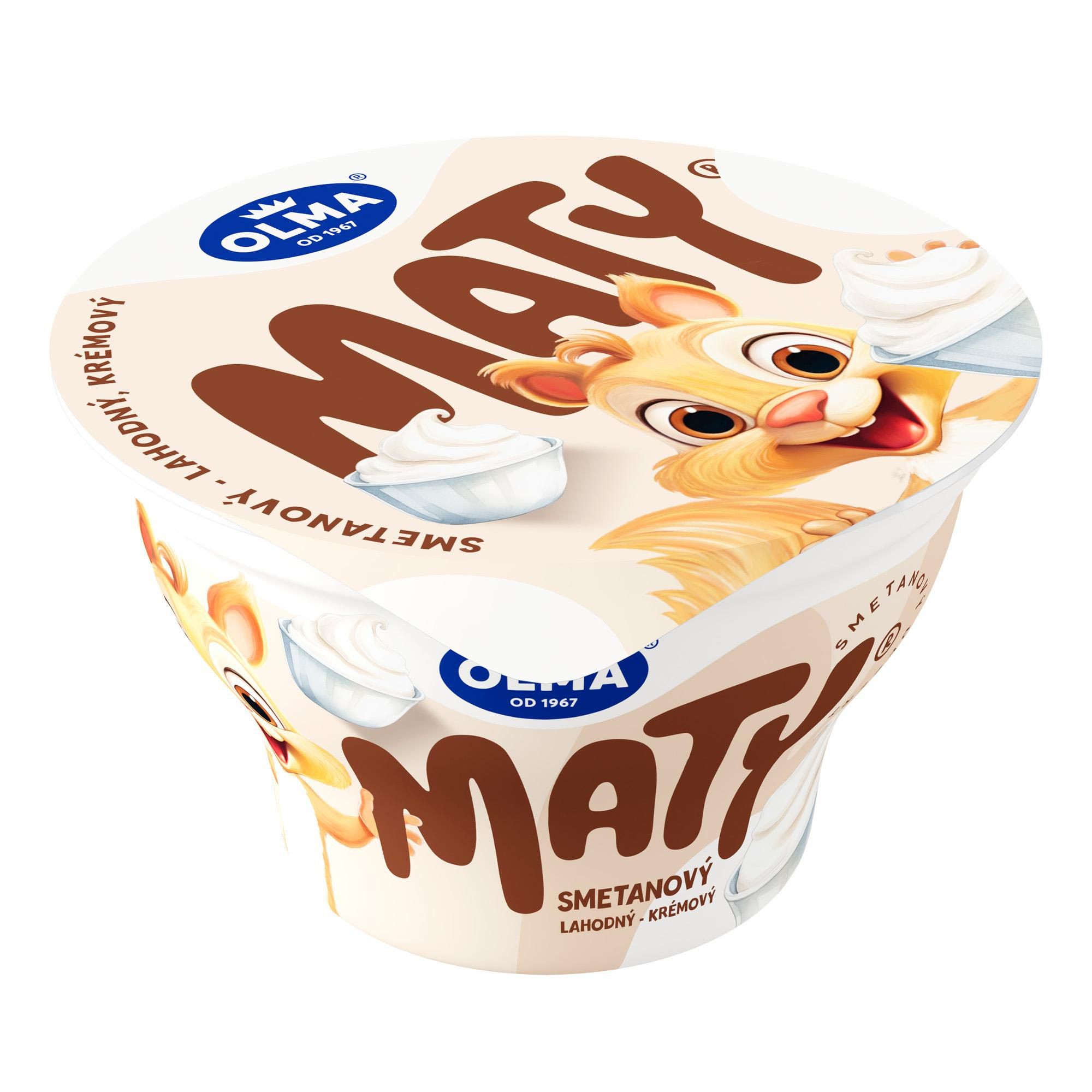 Mléčné a chlazené - Olmíci Maty smetanový 150g