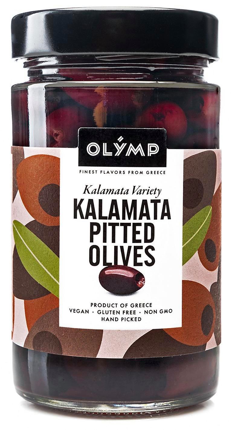 Trvanlivé potraviny - Olymp Kalamata olivy bez pecky 320g
