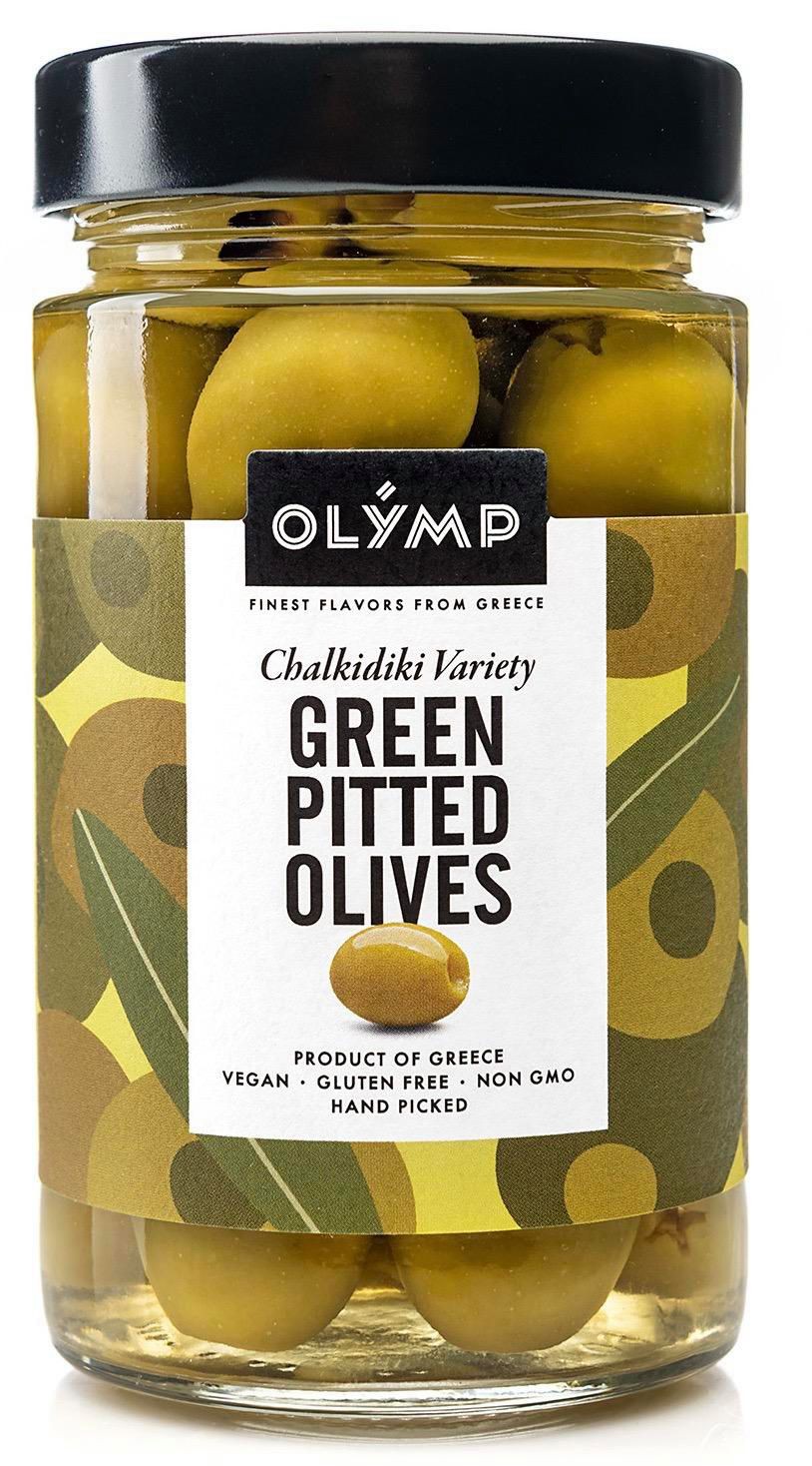 Trvanlivé potraviny - Olymp Zelené olivy bez pecky 320g
