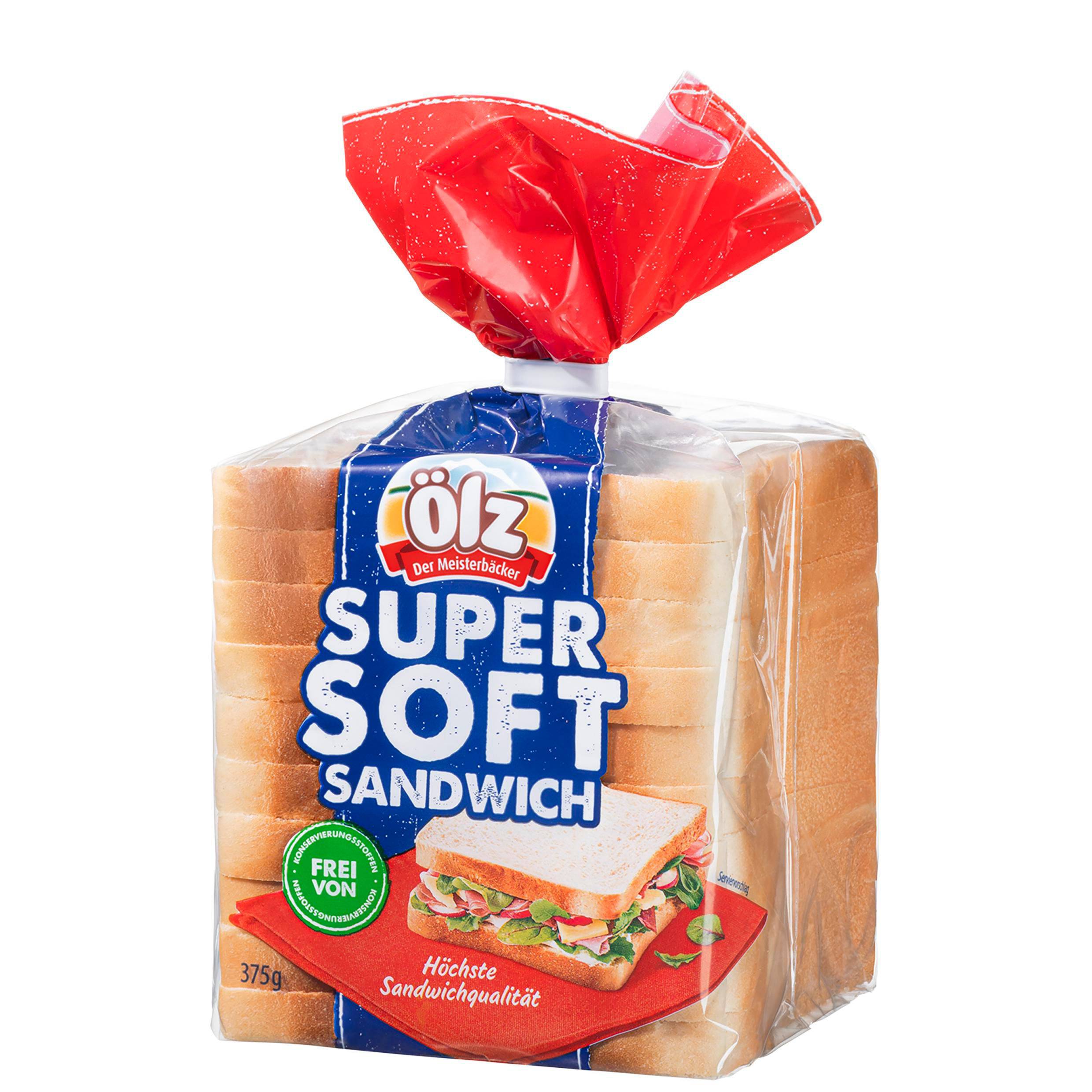 Pekárna a cukrárna - Ölz Super soft	 sandwich 375 g