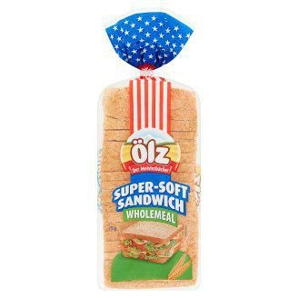 Pekárna a cukrárna - Ölz Wholemeal Soft Sandwich Toastový chléb celozrnný 750 g