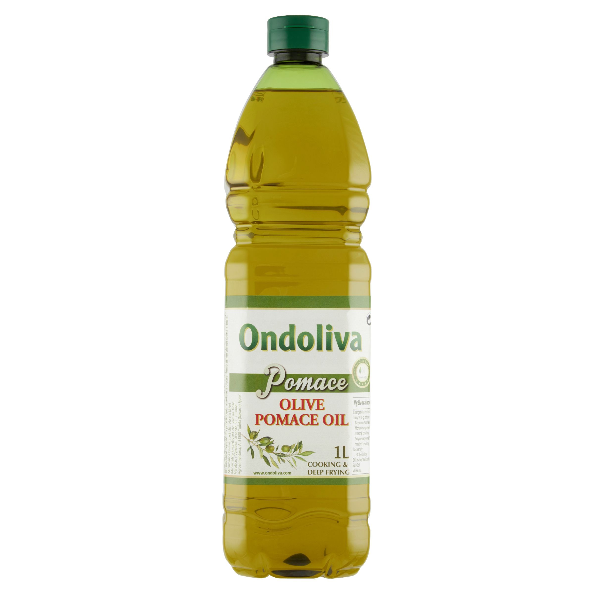 Trvanlivé potraviny - Ondoliva Olivový olej z pokrutin 1 l