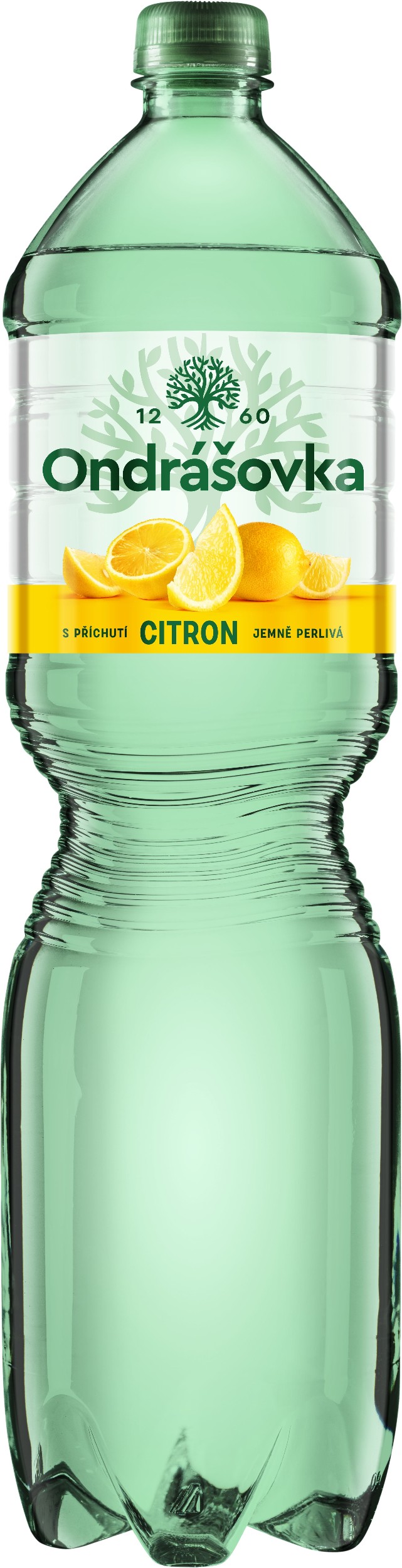 Nápoje - Ondrášovka Jemně perlivá s příchutí citron 1,5 l