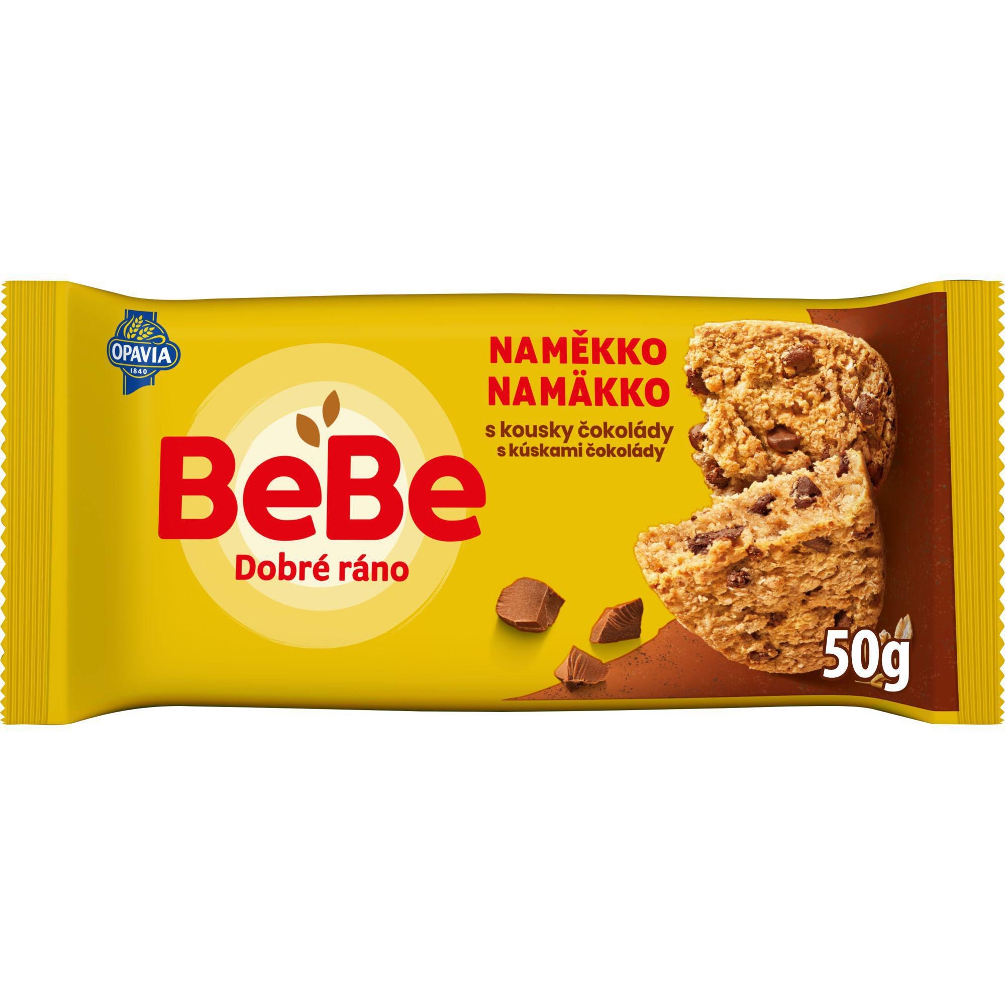 Pekárna a cukrárna - Opavia BeBe Dobré Ráno Naměkko s kousky čokolády cereální bochánek 50g