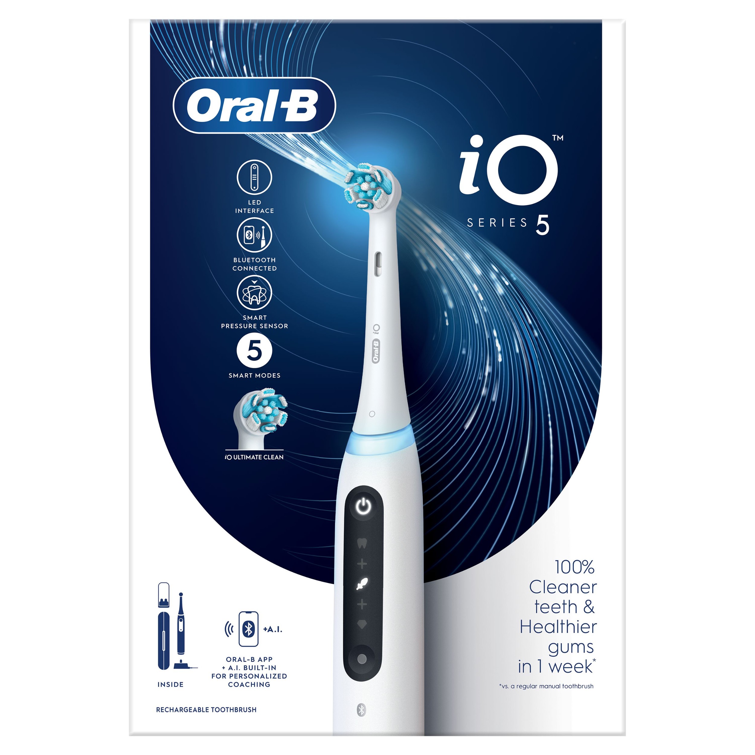 Elektro - Oral-B Elektrický kartáček iO5 Quite White