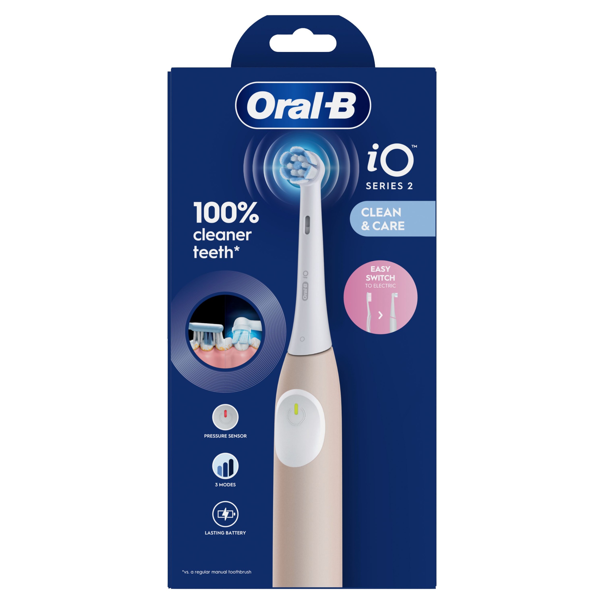 Elektro - Oral-B Elektrický zubní kartáček iO2 Series Calm Pink