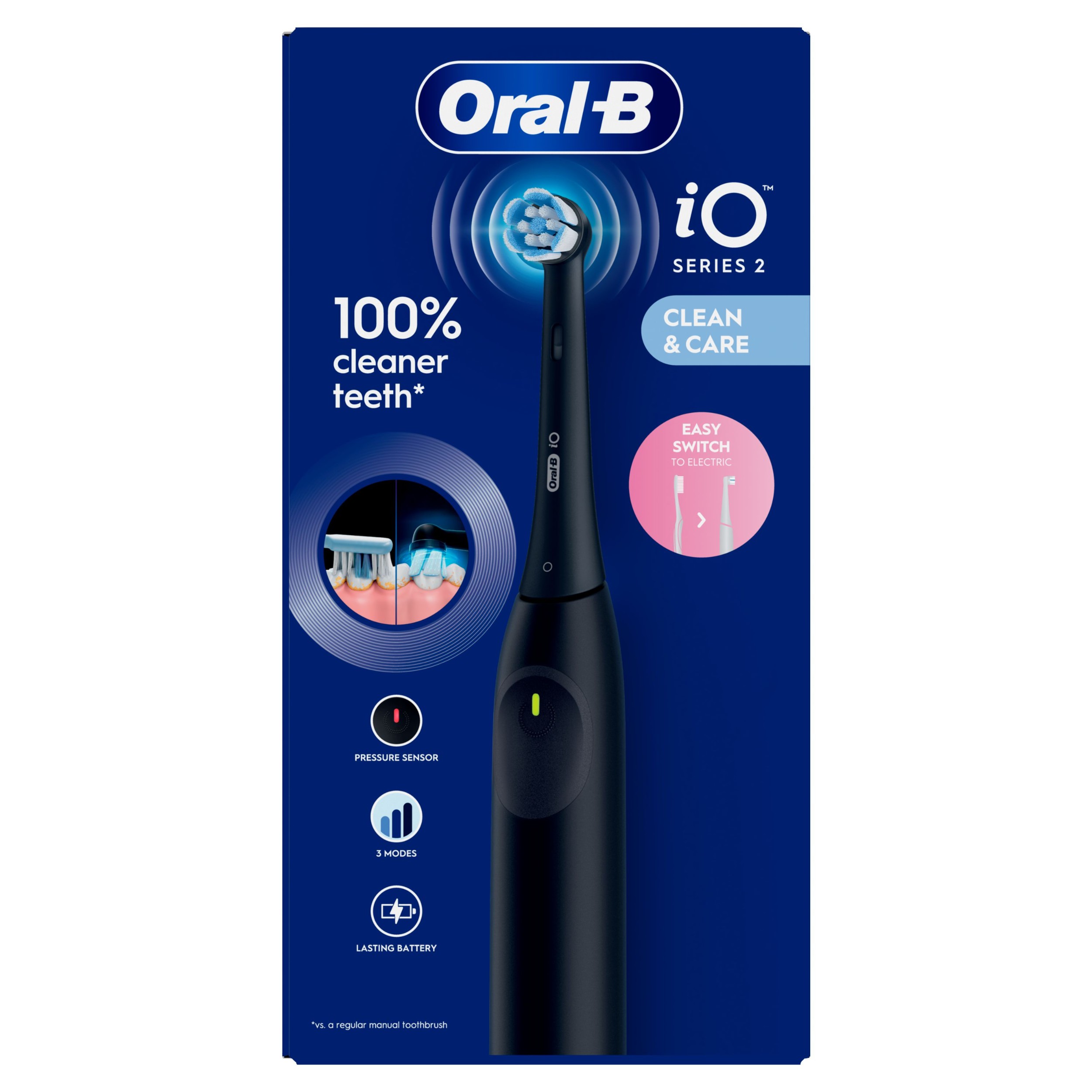 Elektro - Oral-B Elektrický zubní kartáček iO2 Series Night Black