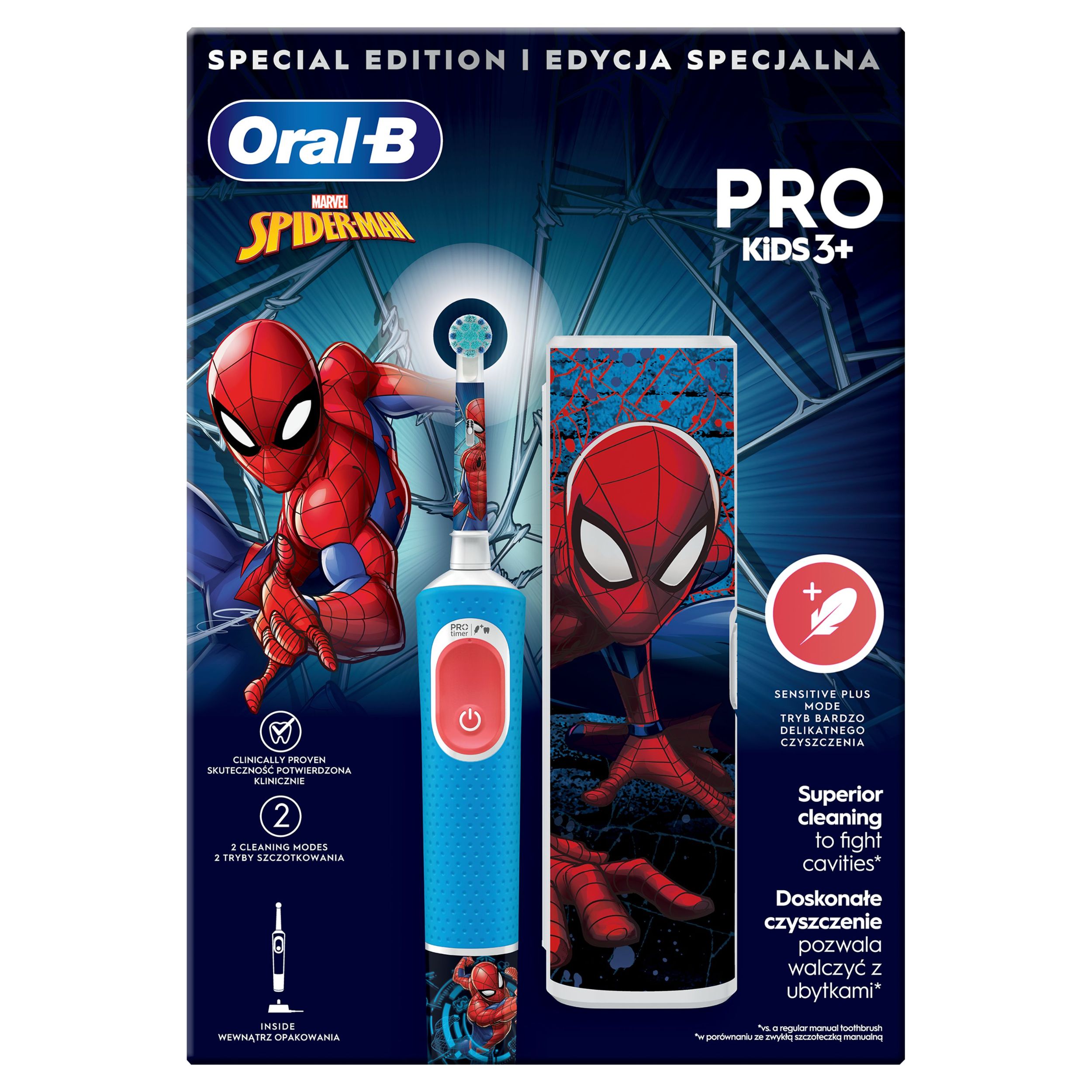 Drogerie a kosmetika - Oral-B Elektrický zubní kartáček Vitality Spider