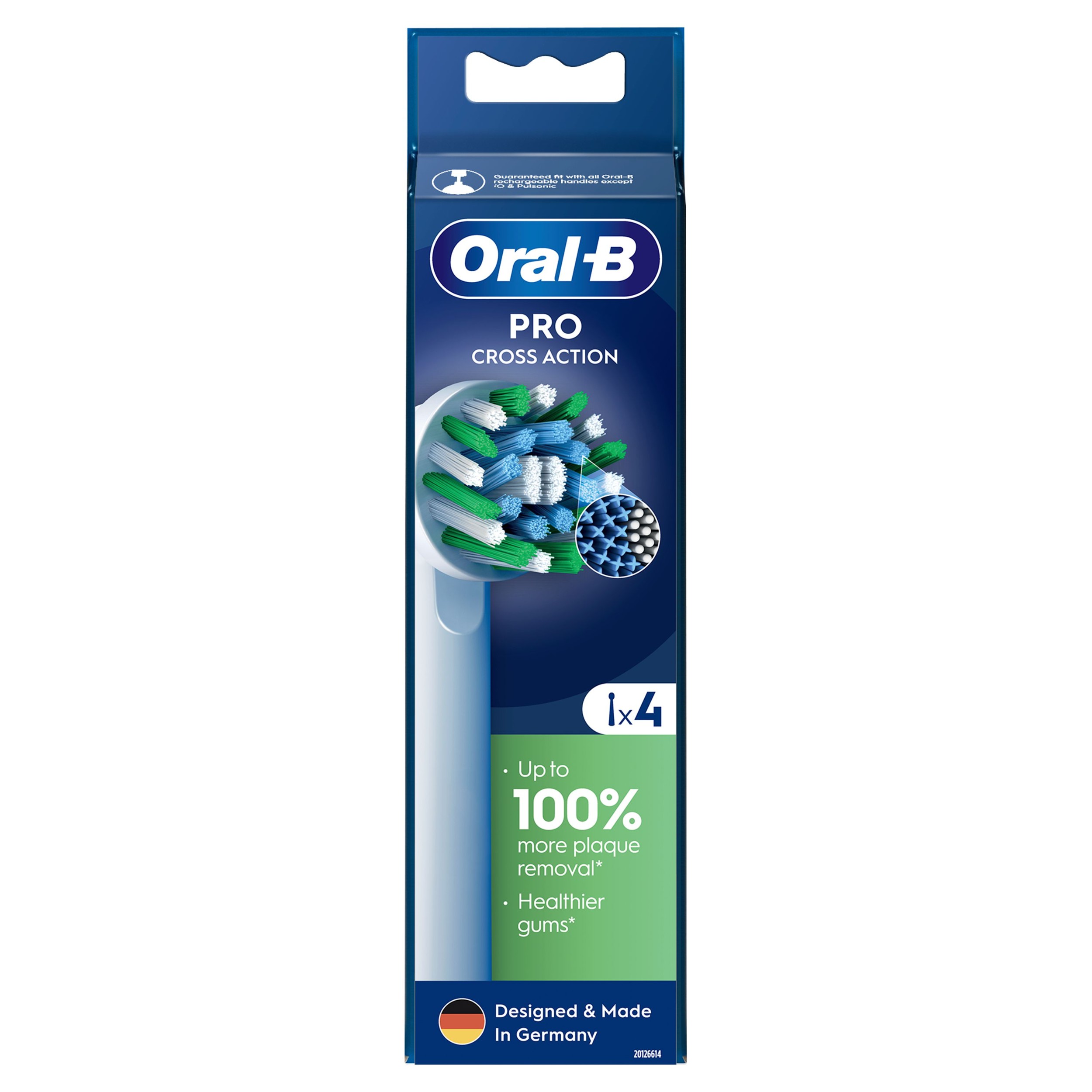 Drogerie a kosmetika - Oral-B Náhradní hlavice Cross Action 4 ks