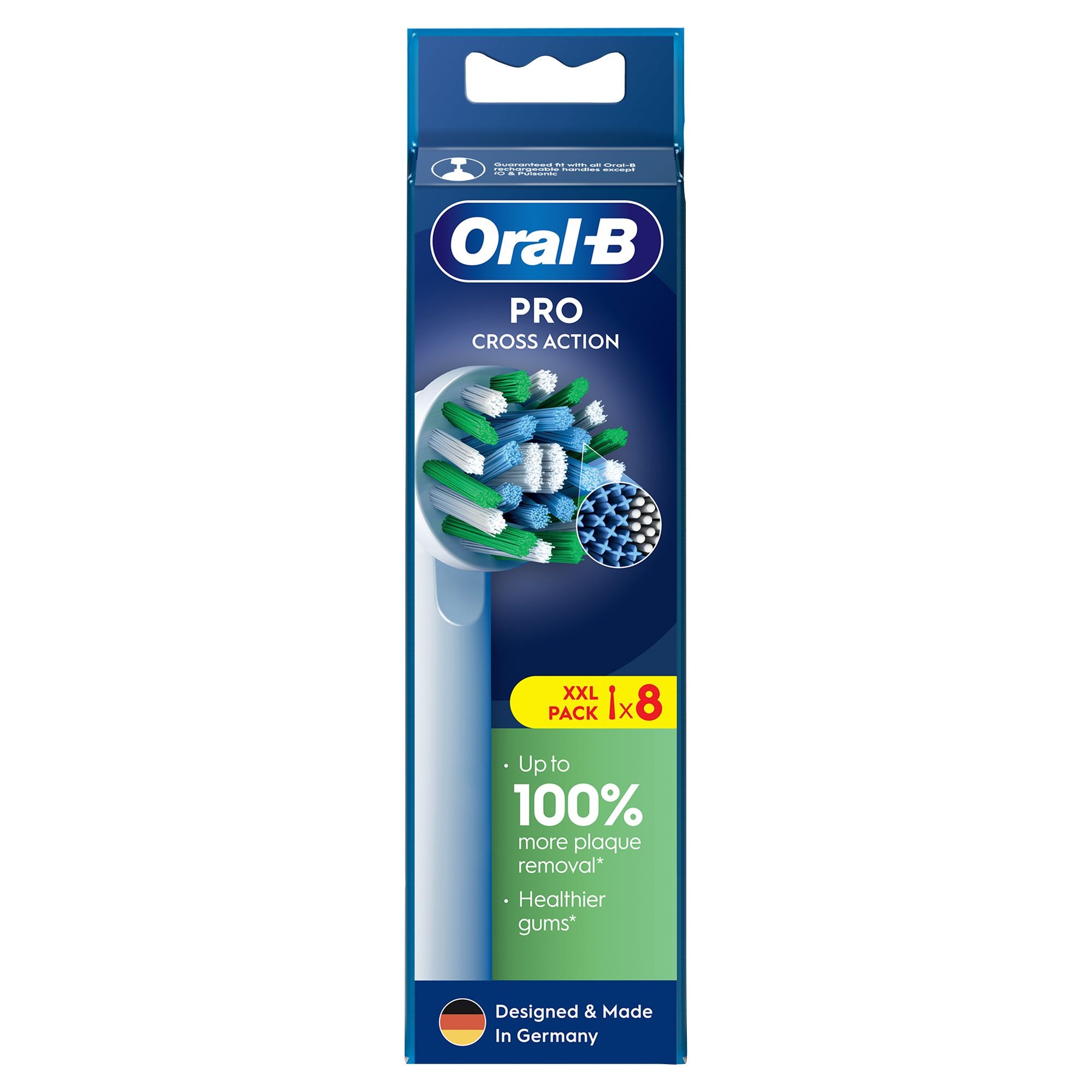 Elektro - Oral-B Náhradní hlavice Cross Action 8 ks