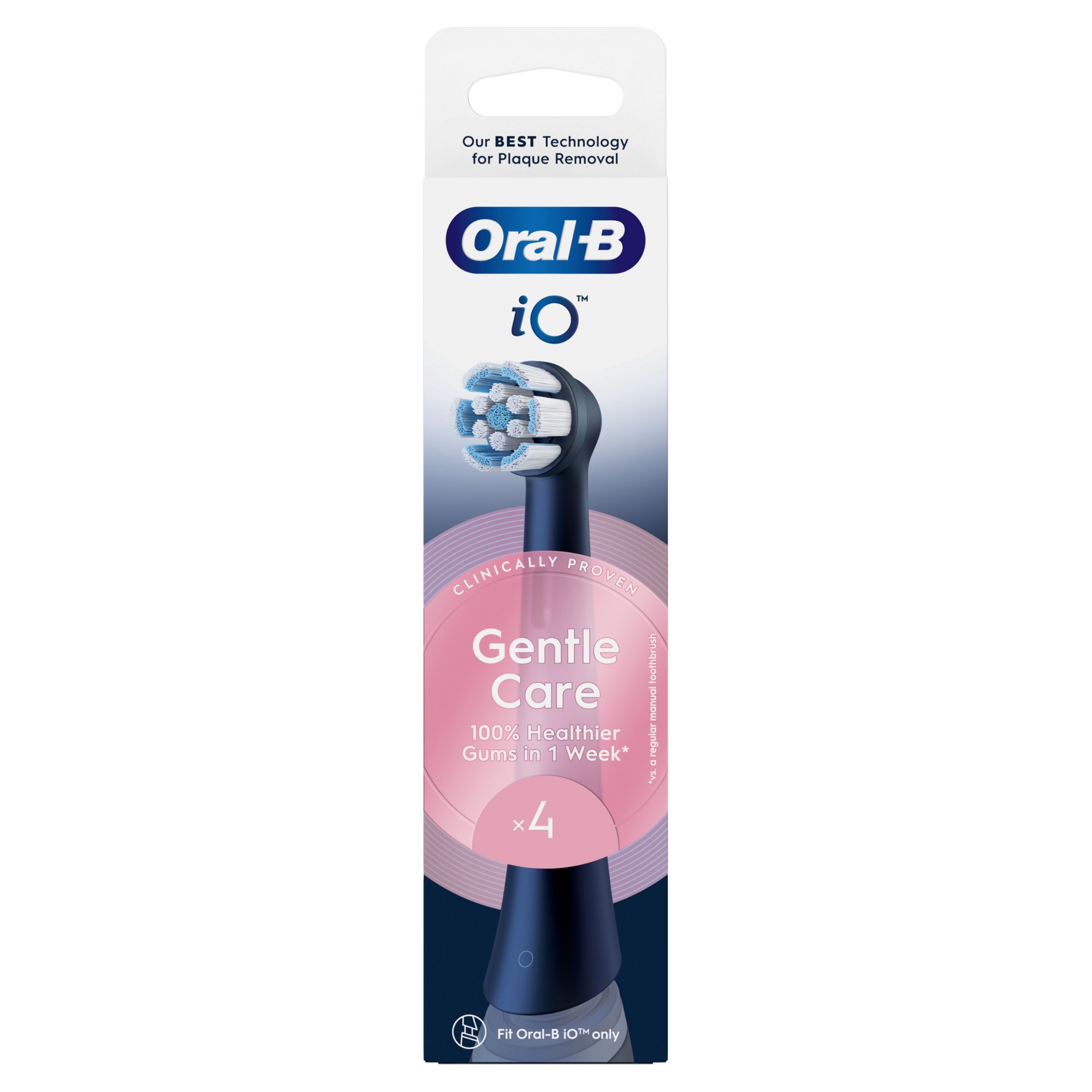 Elektro - Oral-B Náhradní hlavice iO Gentle Care Black 4ks