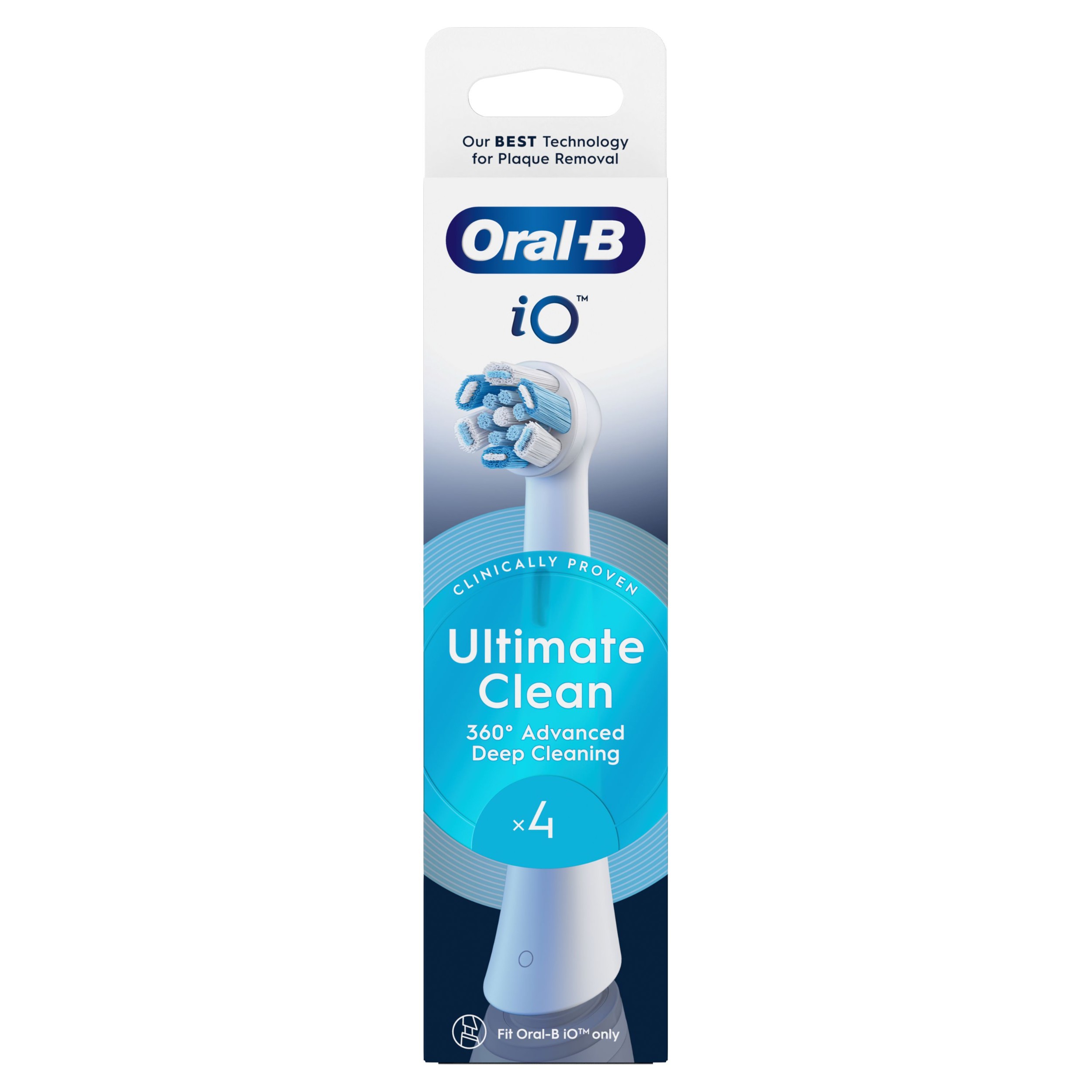 Elektro - Oral-B Náhradní hlavice iO Ultimate Clean 4ks