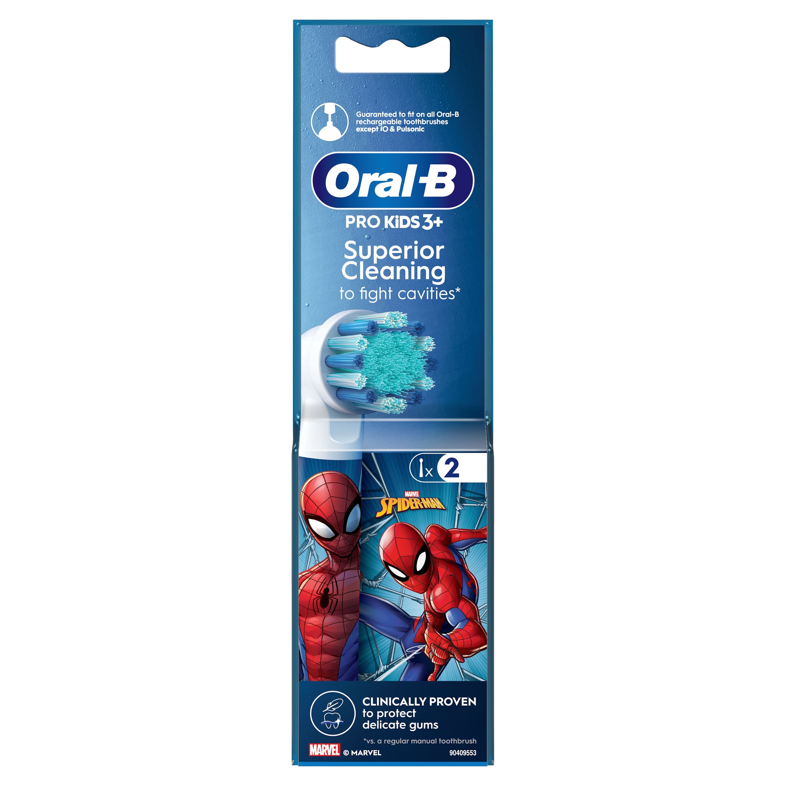 Drogerie a kosmetika - Oral-B Náhradní hlavice Kids 2 ks