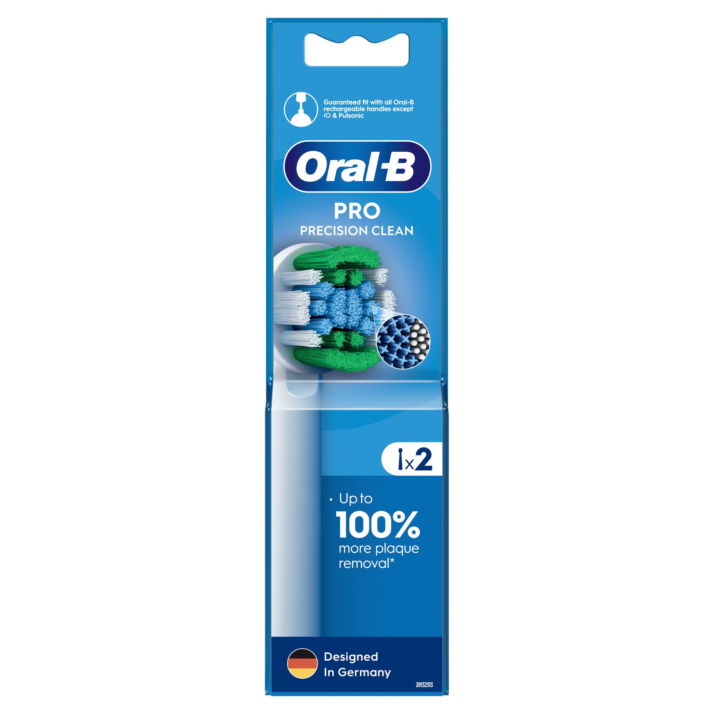 Drogerie a kosmetika - Oral-B Náhradní hlavice Precision Clean 2 ks