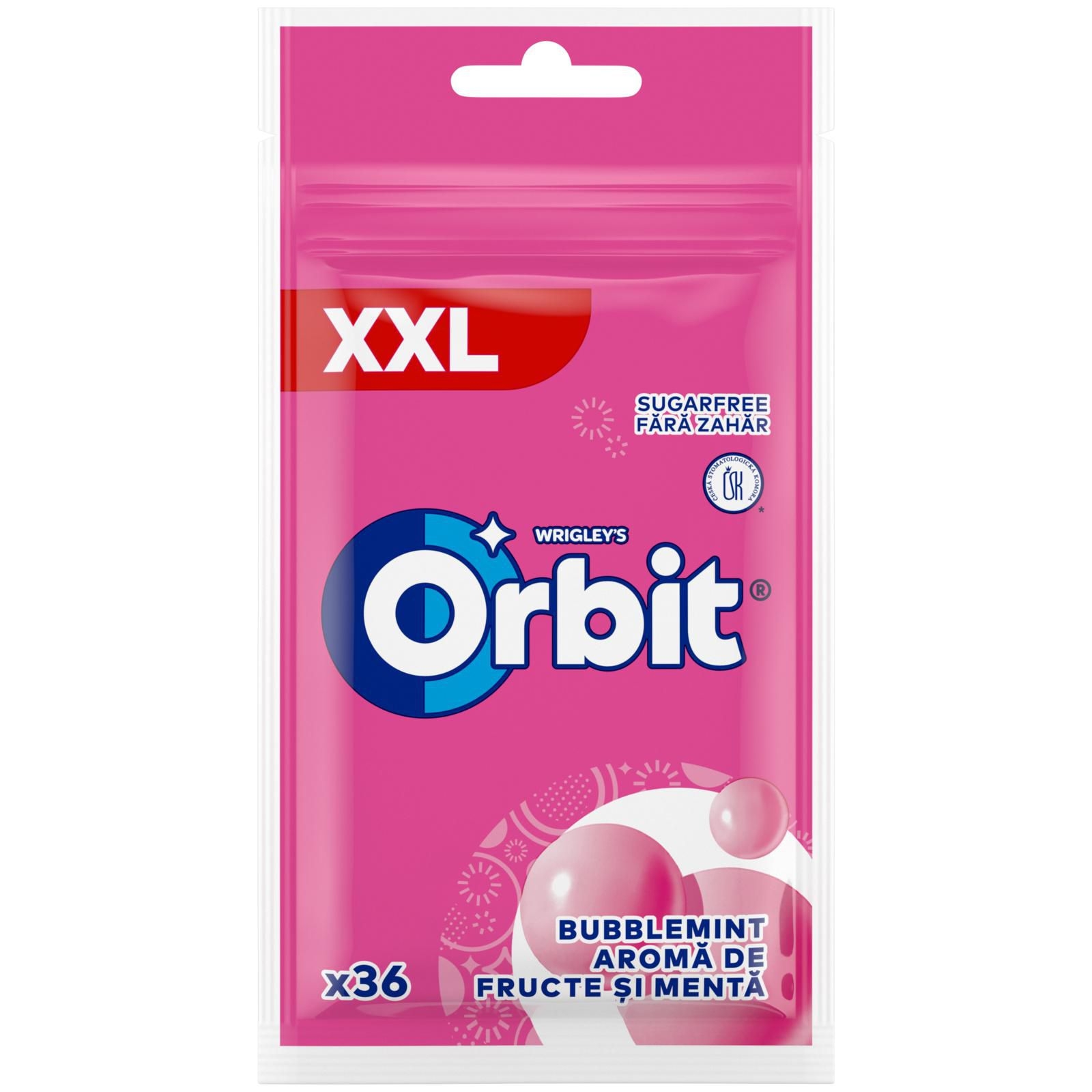 Trvanlivé potraviny - Orbit Bubblemint sáček 50g
