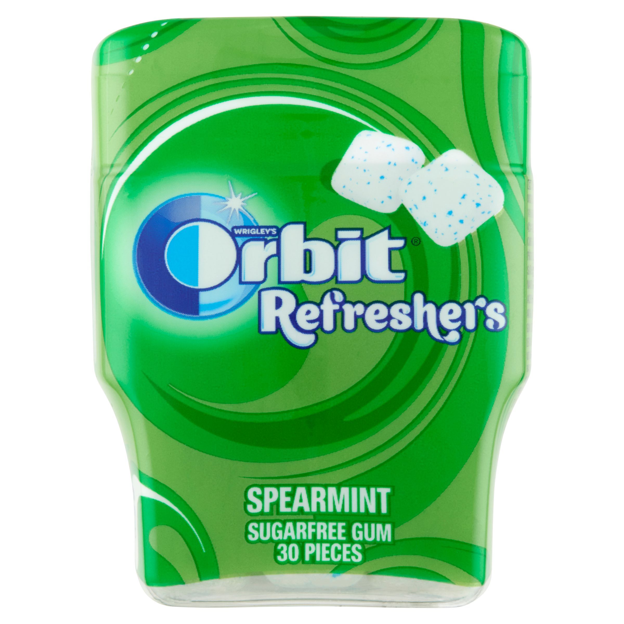 Trvanlivé potraviny - ORBIT Refresher Spearmint dóza 67g