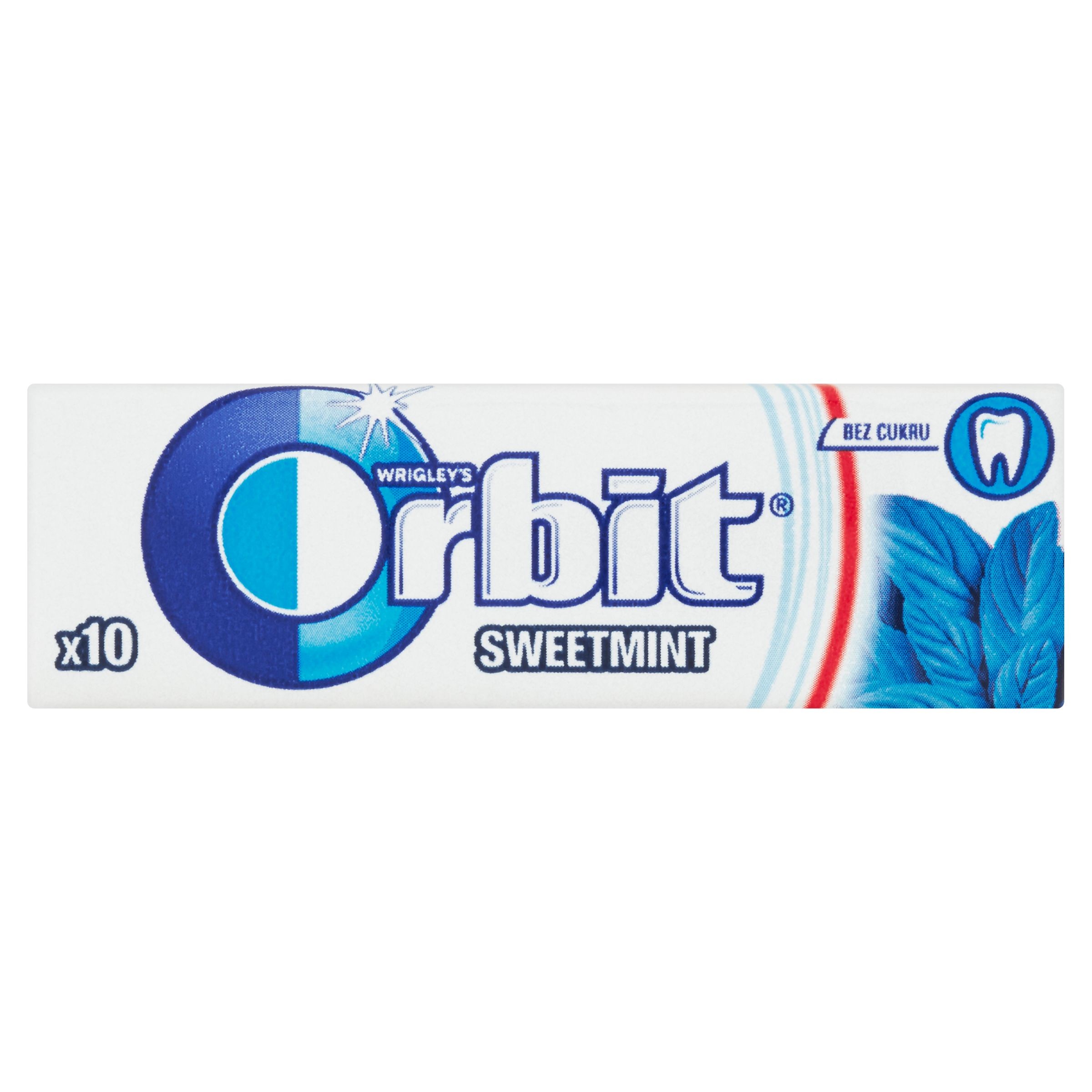 Trvanlivé potraviny - Orbit Sweet Mint dražé 14 g