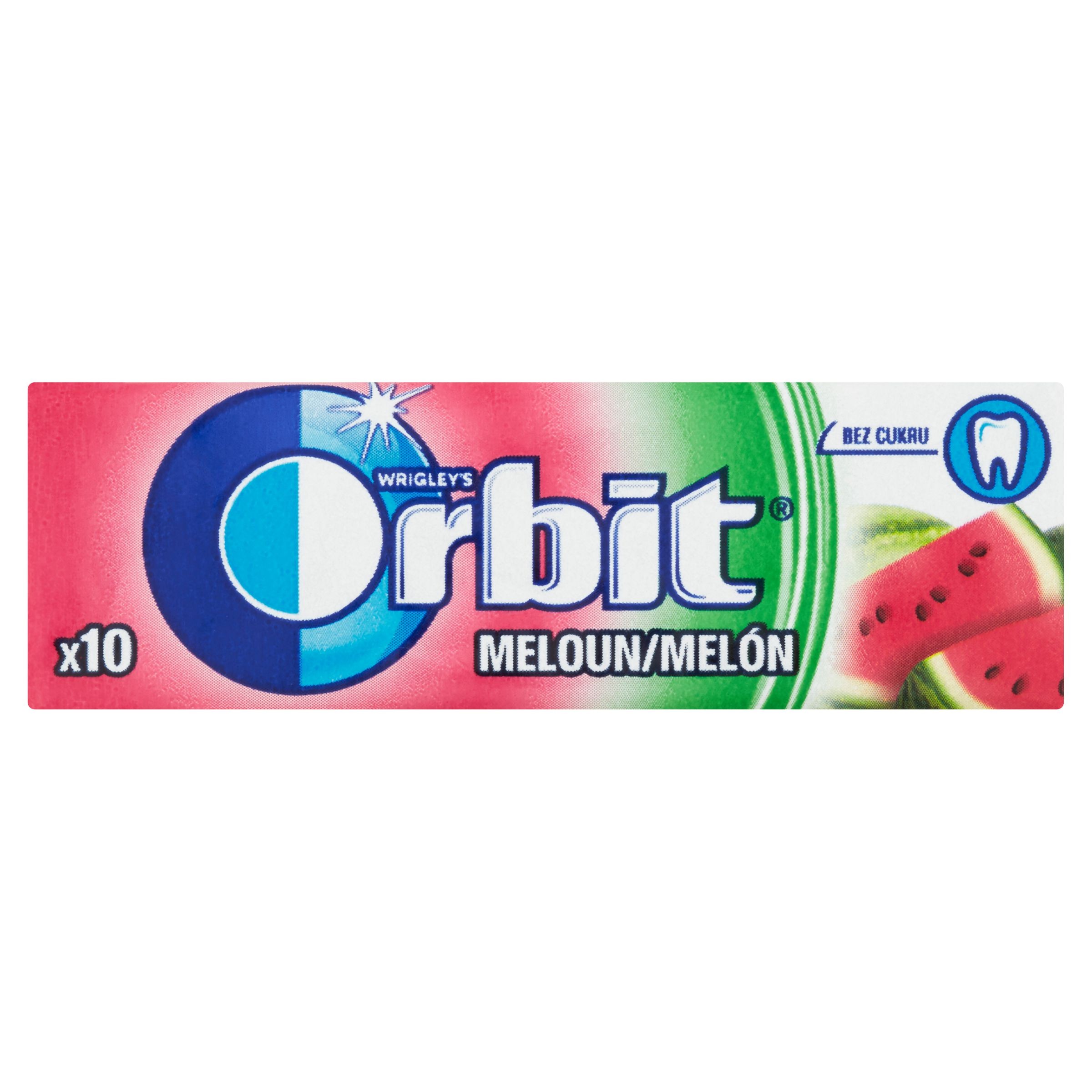 Trvanlivé potraviny - Orbit Watermelon dražé 14 g