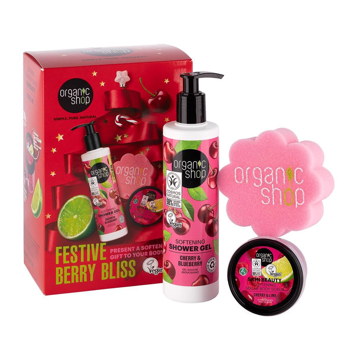 Organic Shop Festive Berry Bliss 280 ml/100 ml-0