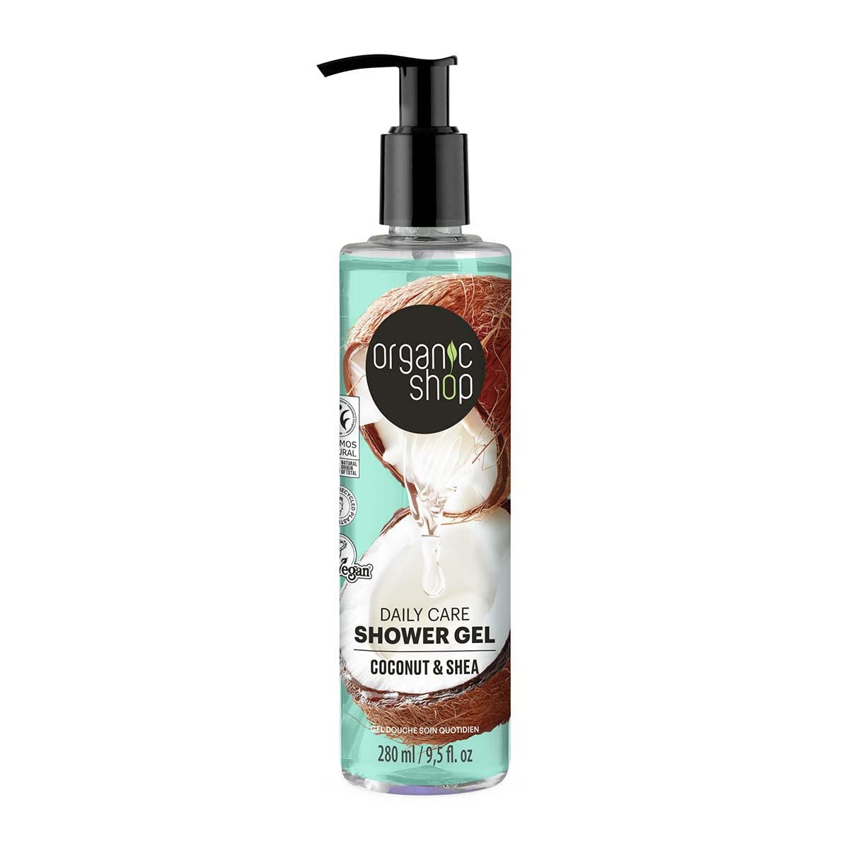 Drogerie a kosmetika - Organic Shop Hydratační sprchový gel Kokos a bambucké máslo 280 ml