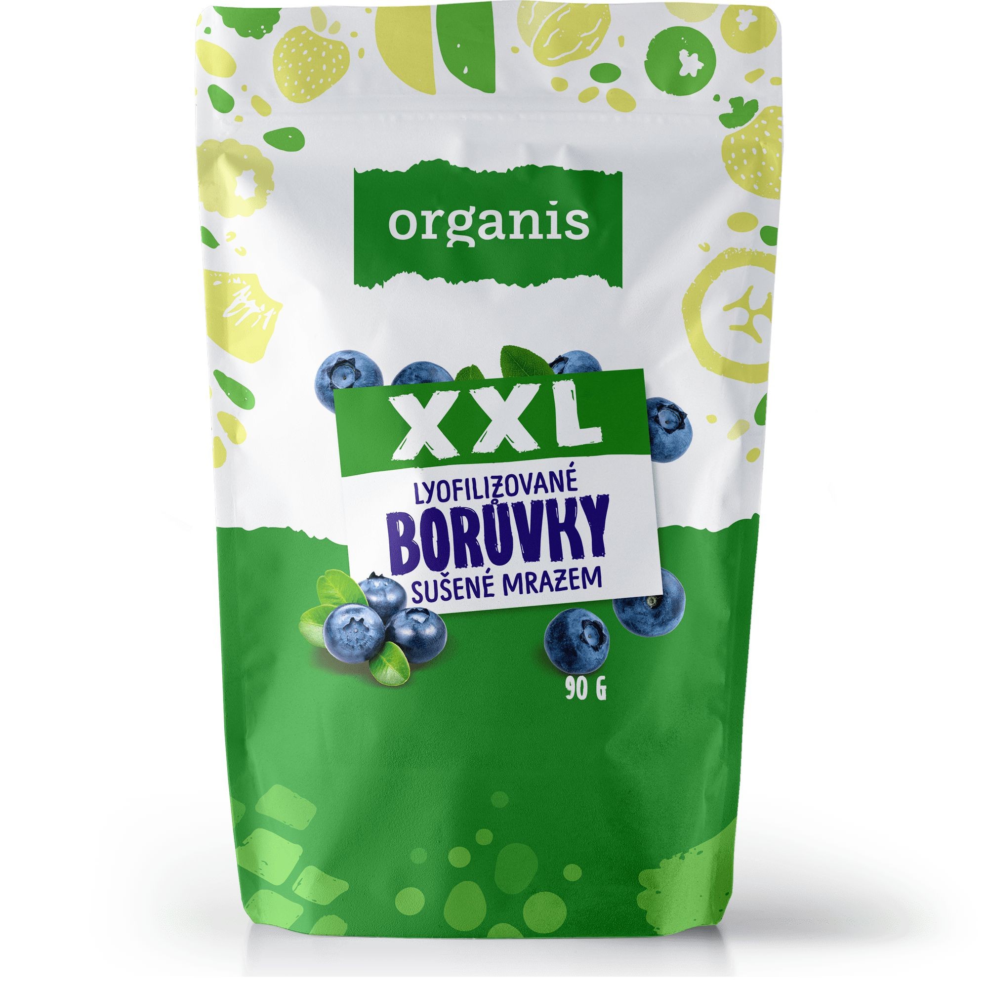 Zdravý svět - Organis Borůvky sušené mrazem XXL 90 g