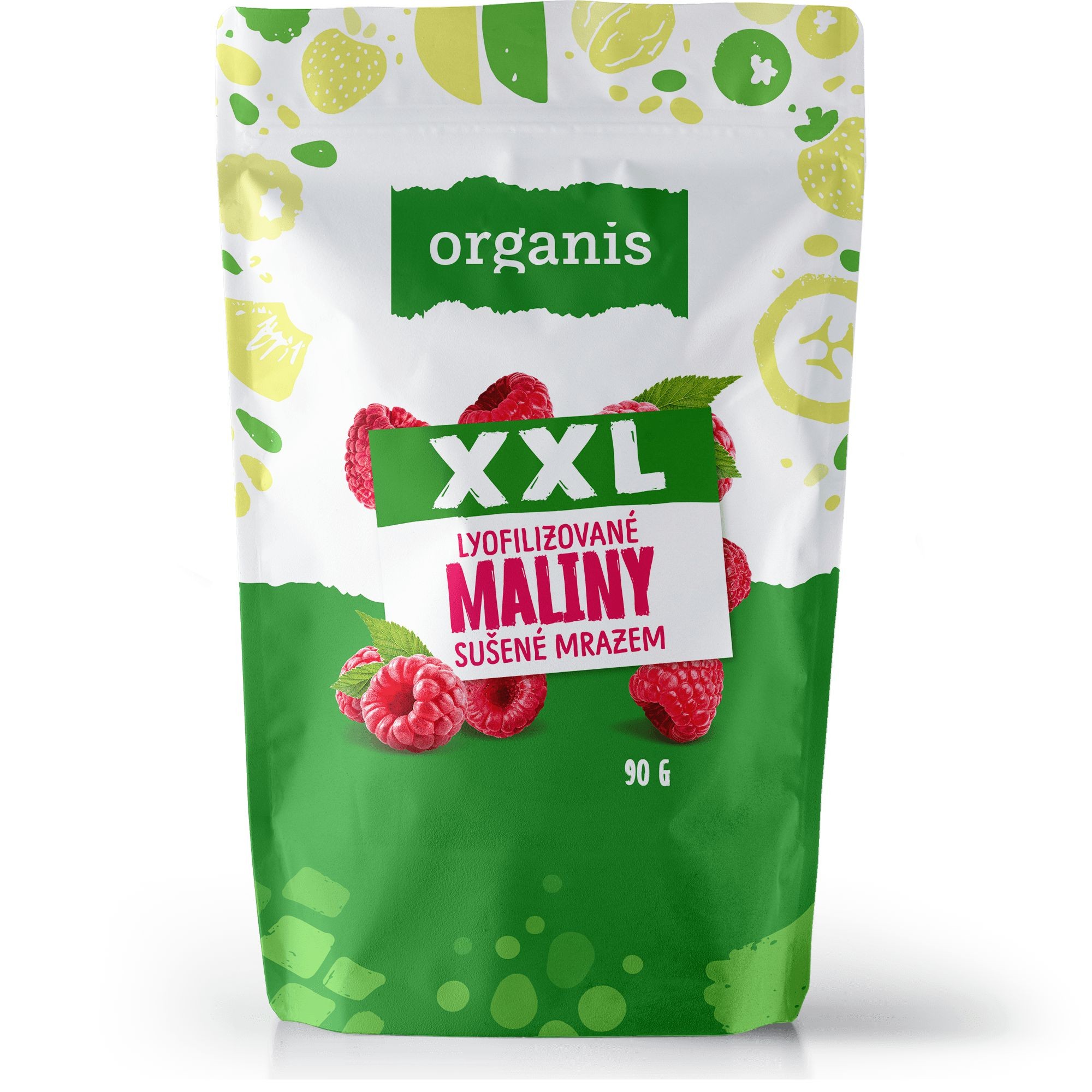 Zdravý svět - Organis Maliny sušené mrazem XXL 90 g
