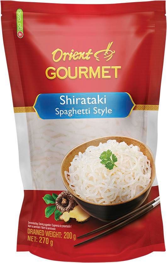 Trvanlivé potraviny - Orient Gourmet Shirataki spaghetti 270g