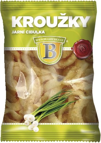 Trvanlivé potraviny - Originální brambůrky Kroužky jarní cibulka 50g