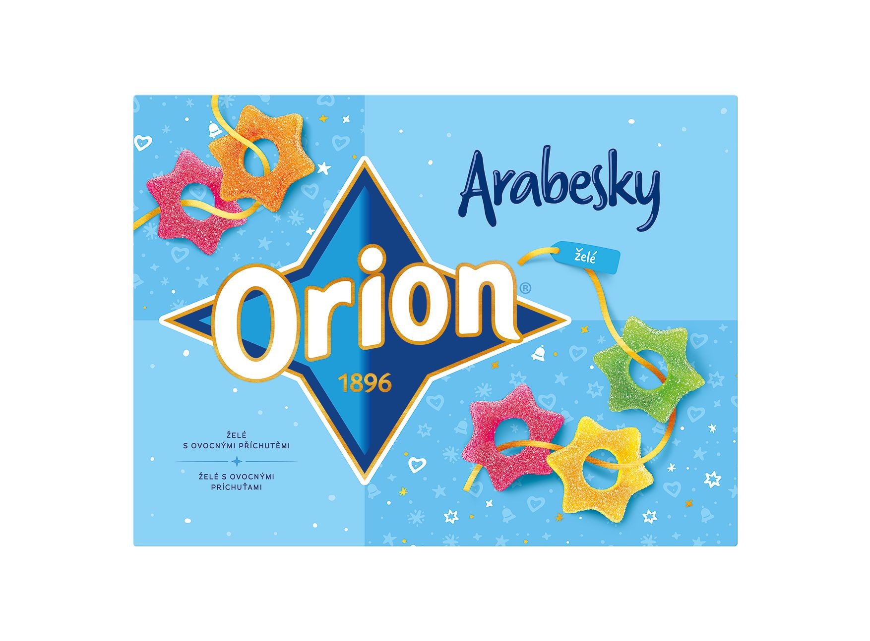 Trvanlivé potraviny - Orion Arabesky želé 180g