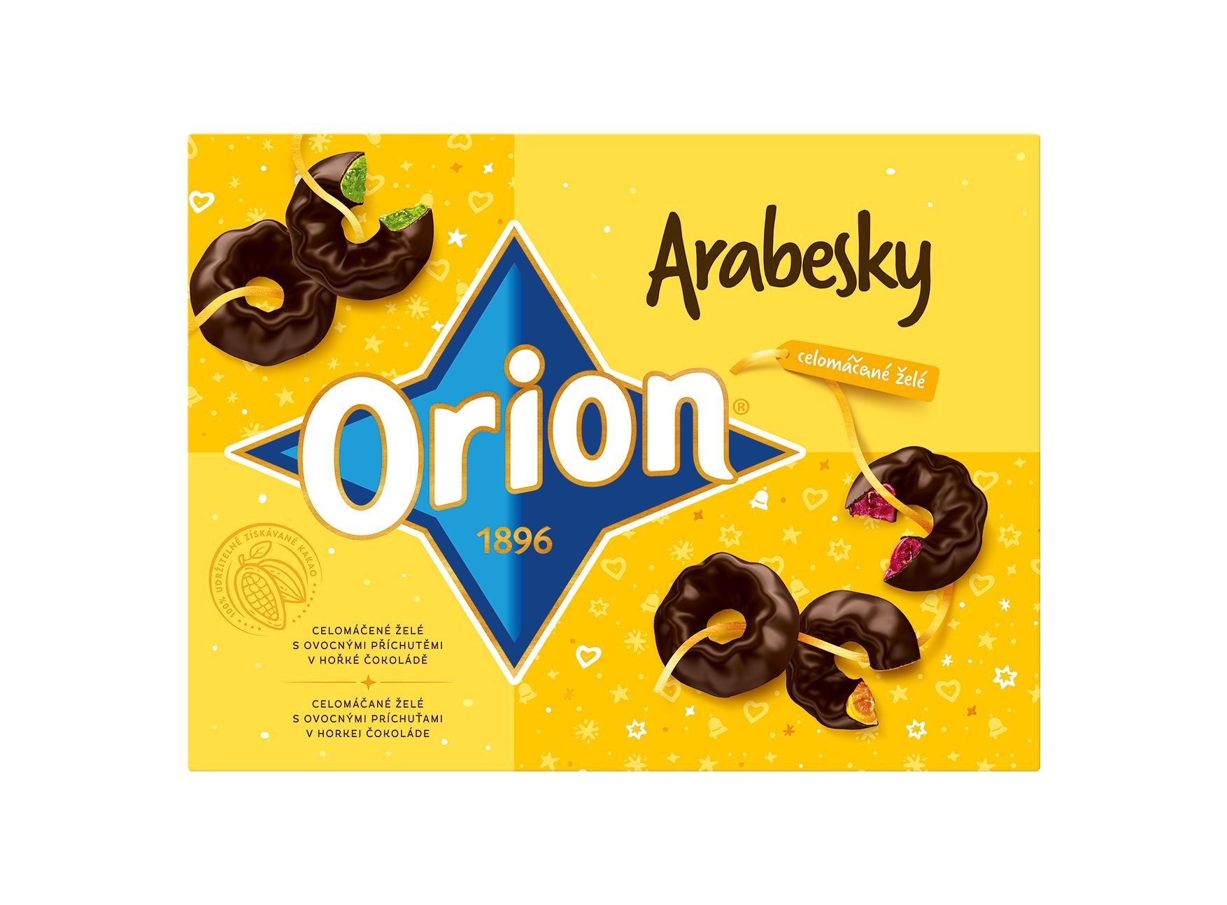 Trvanlivé potraviny - Orion Arabesky želé celomáčené 247g