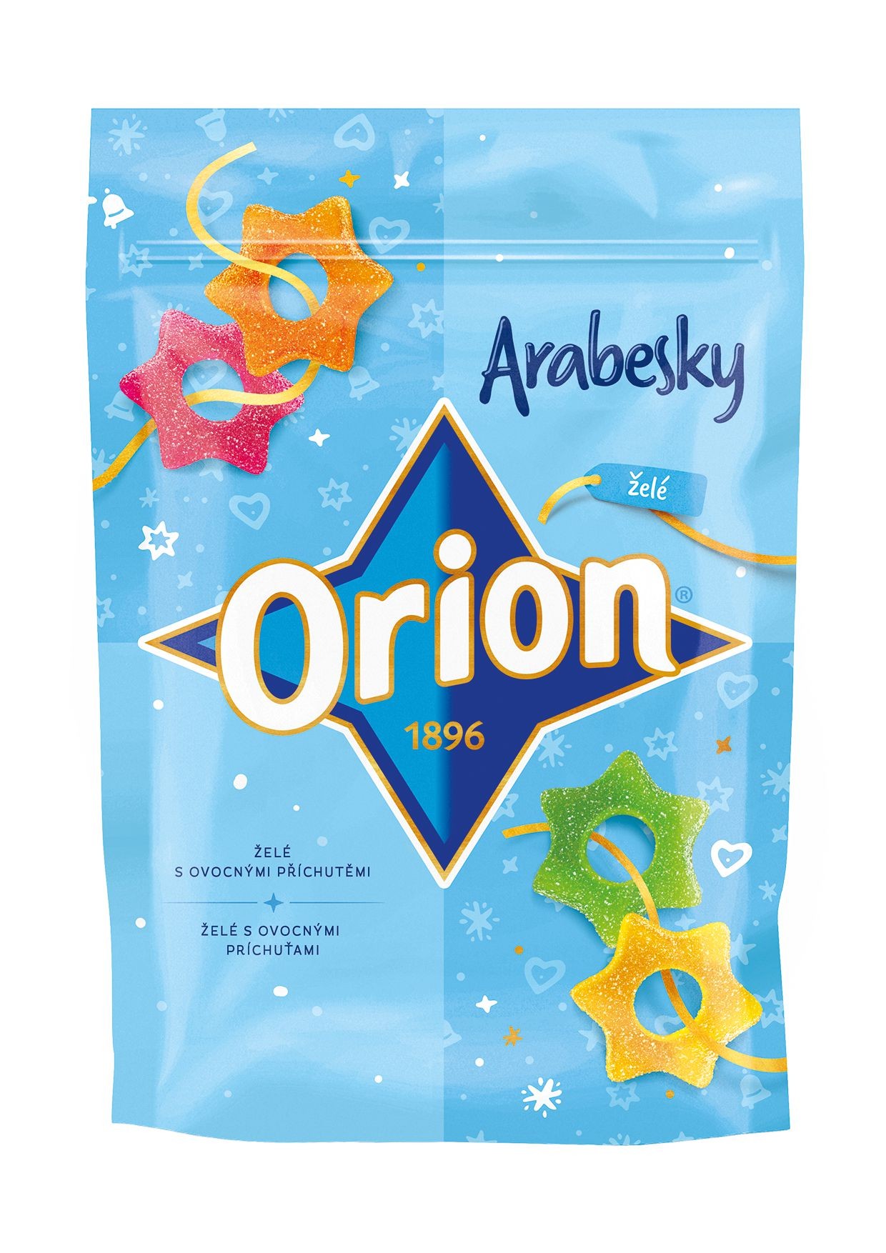 Trvanlivé potraviny - Orion Arabesky želé v sáčku 130g