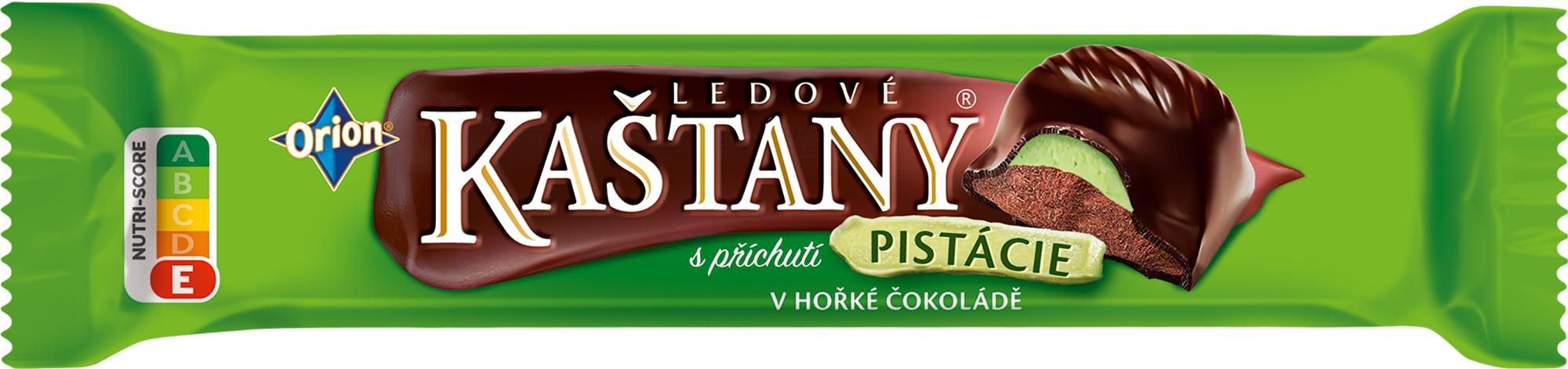 Trvanlivé potraviny - Orion Ledové kaštany, Momenty s příchutí pistácie 45g