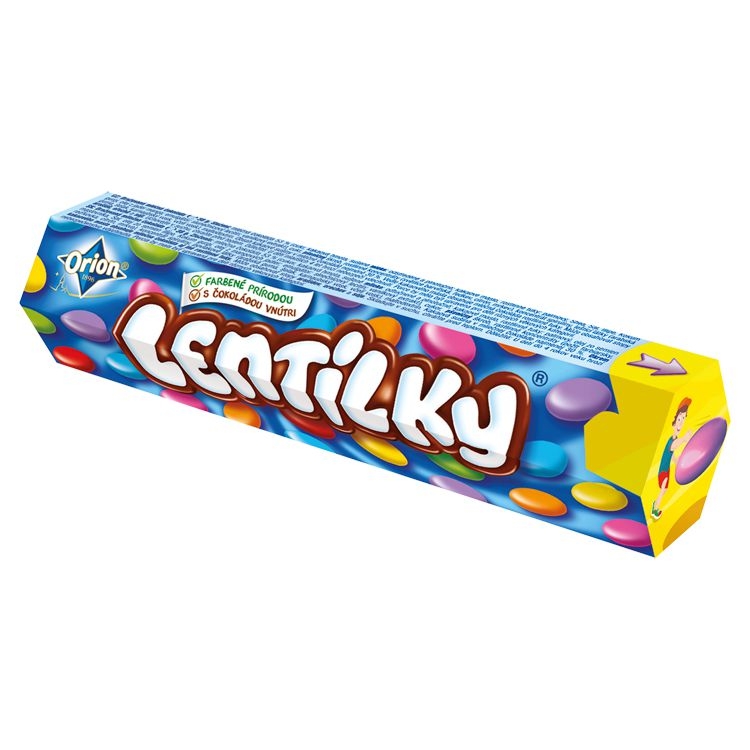 Trvanlivé potraviny - Orion Lentilky 38 g