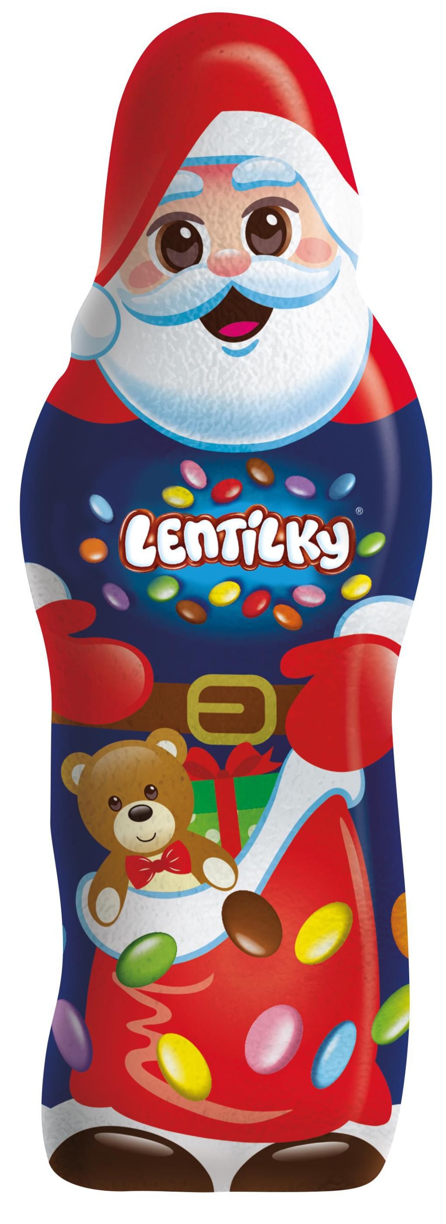 Trvanlivé potraviny - Orion Lentilky Santa čokoládová figurka 85g