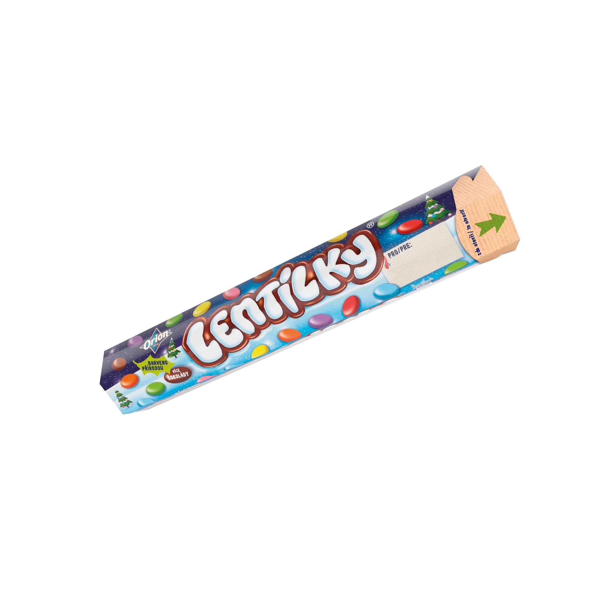 Trvanlivé potraviny - Orion Lentilky Vánoční 120 g