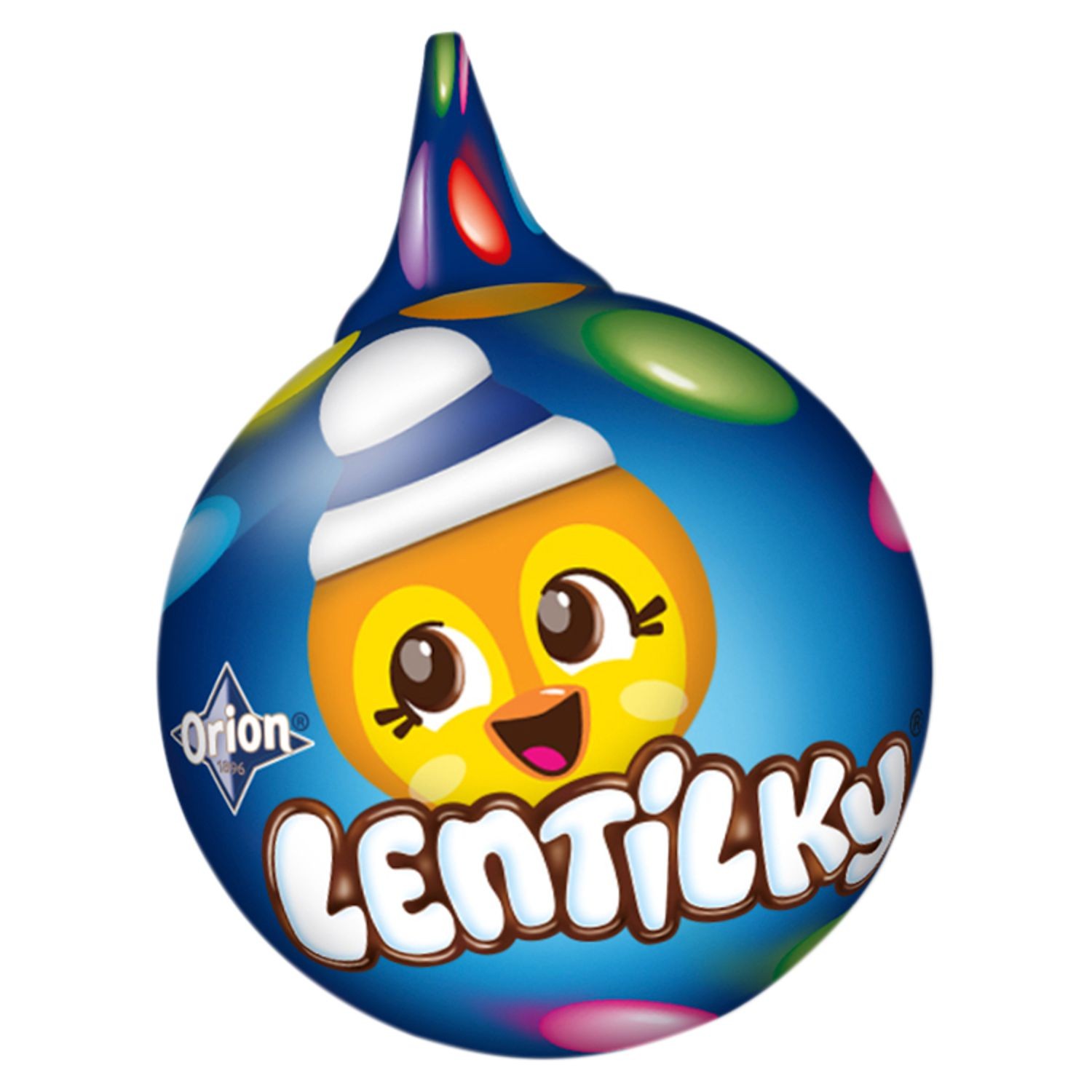 Orion Lentilky Vánoční ozdobičky různé barvy 18,5g-1